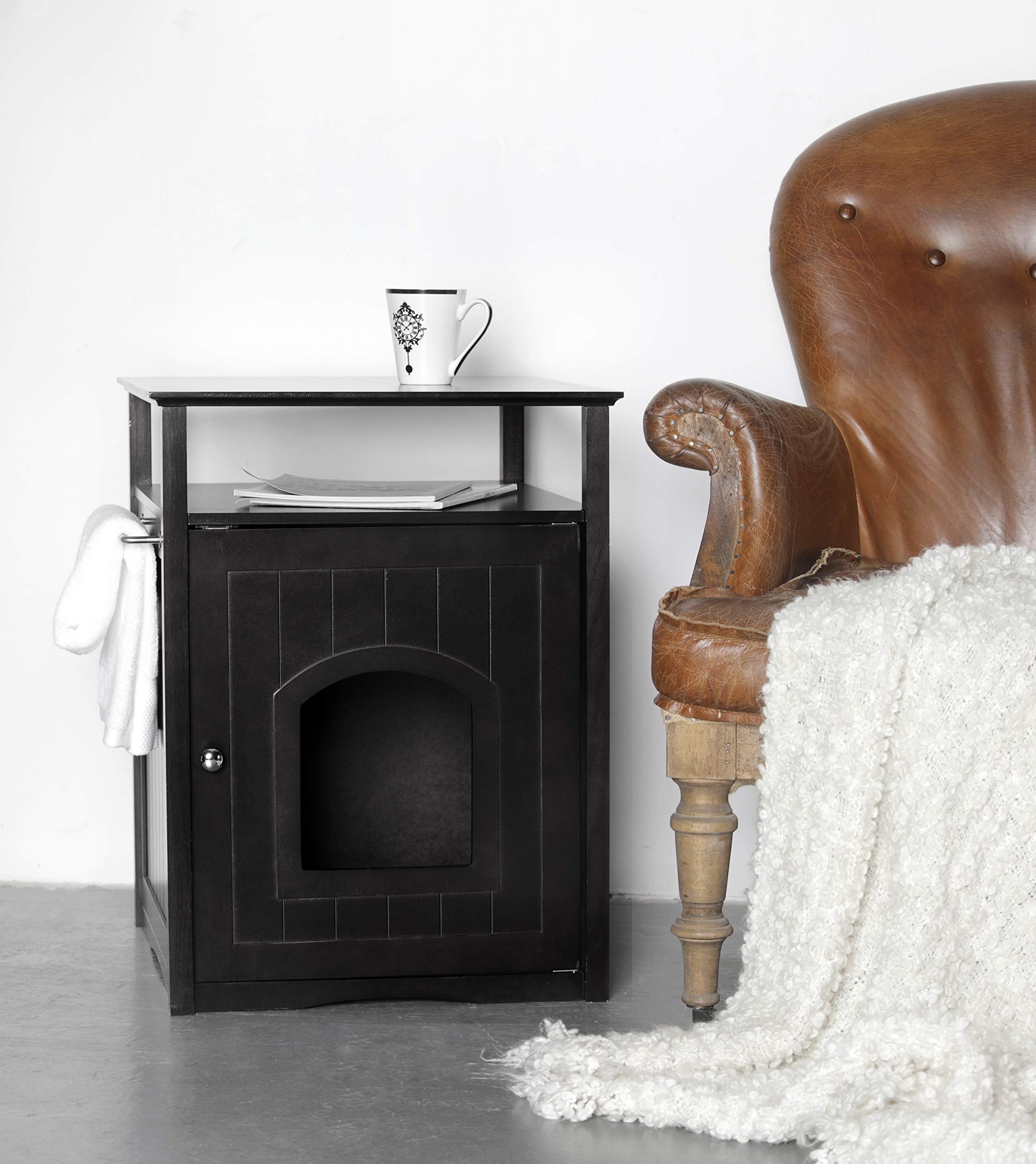 Merry Pet Cat Washroom/Night Stand Pet House ?Hidden Litter Box Furniture