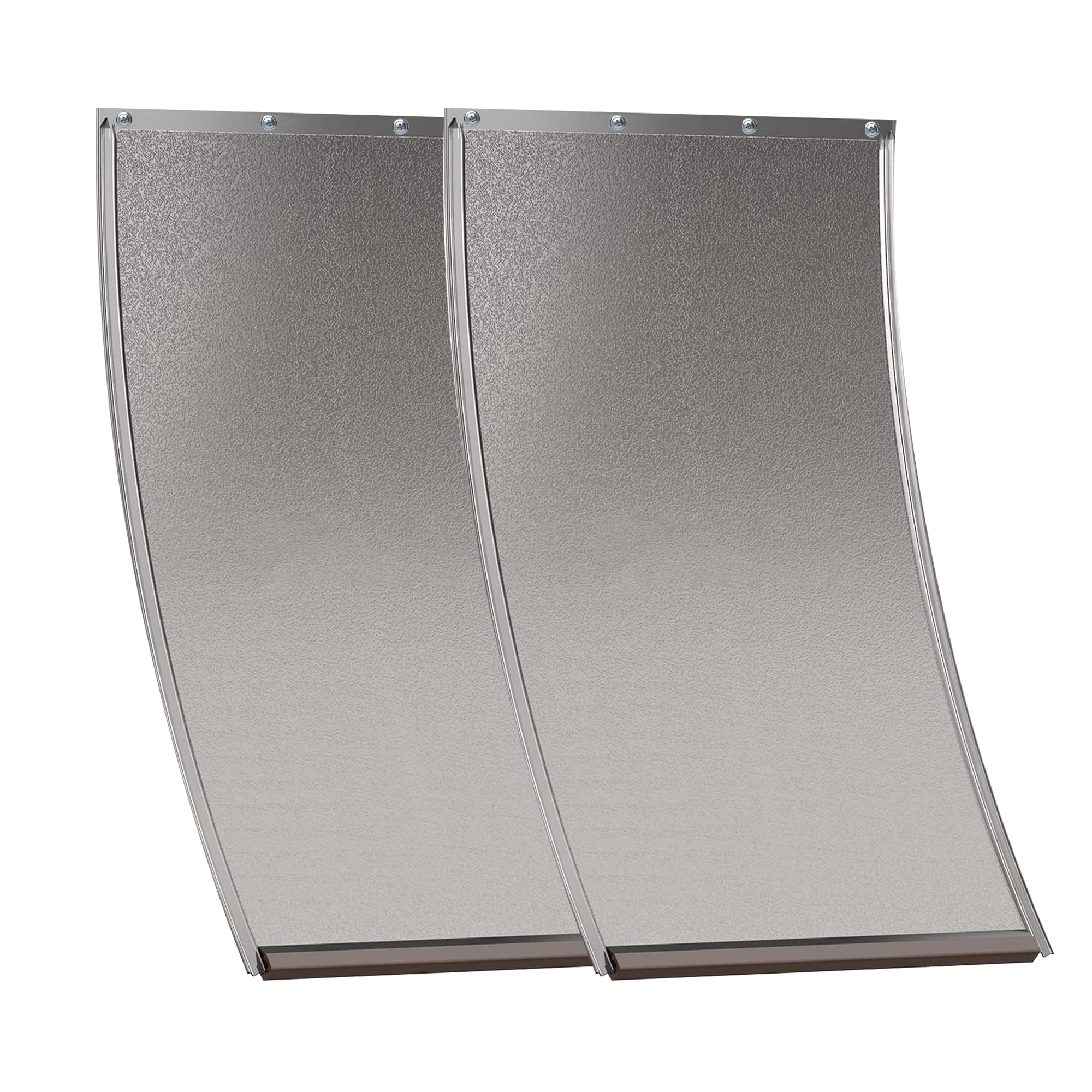 2 Pack Medium Dog Door Replacement Flaps With Screw, Pet Door Replacement Flap Compatible With Petsafe Freedom Pac11-11038, Weat