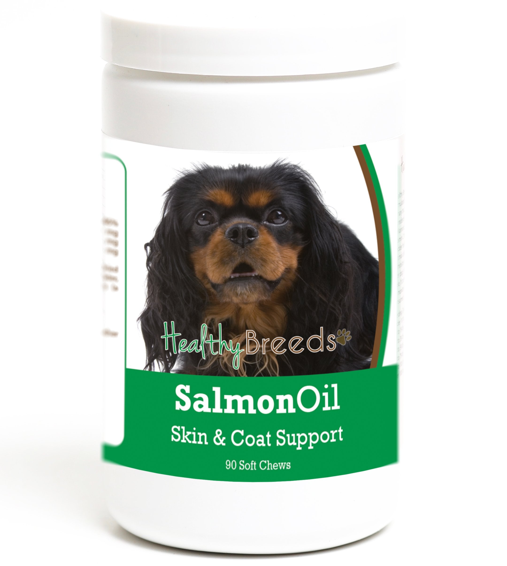 Healthy Breeds English Toy Spaniel Salmon Oil Soft Chews 90 Count