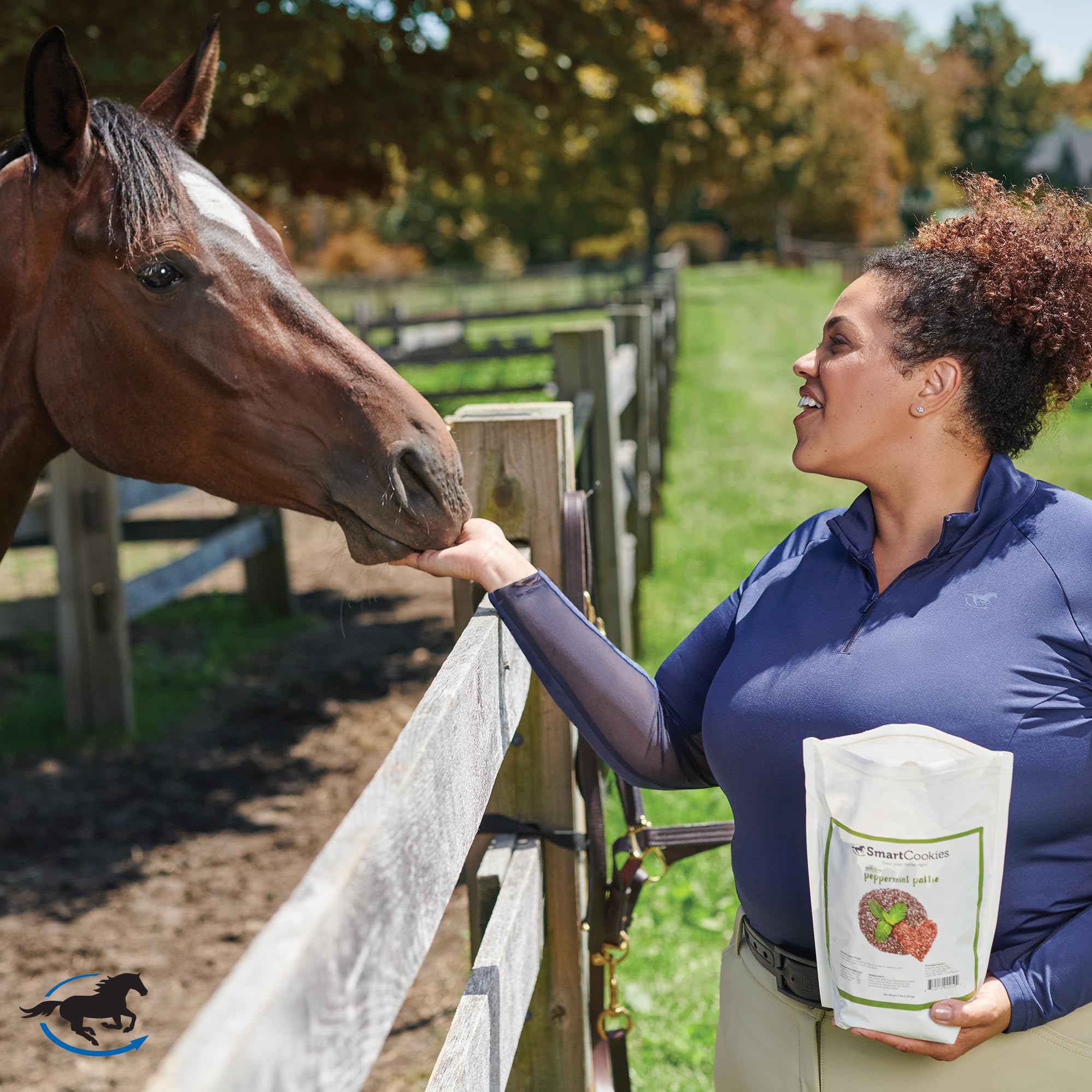 SMARTPAK SmartCookies | Healthy Treats for Horses Made from Coconut Meal, Beet Pulp, Alfalfa, and Flaxseed Oil | No Sugar Added