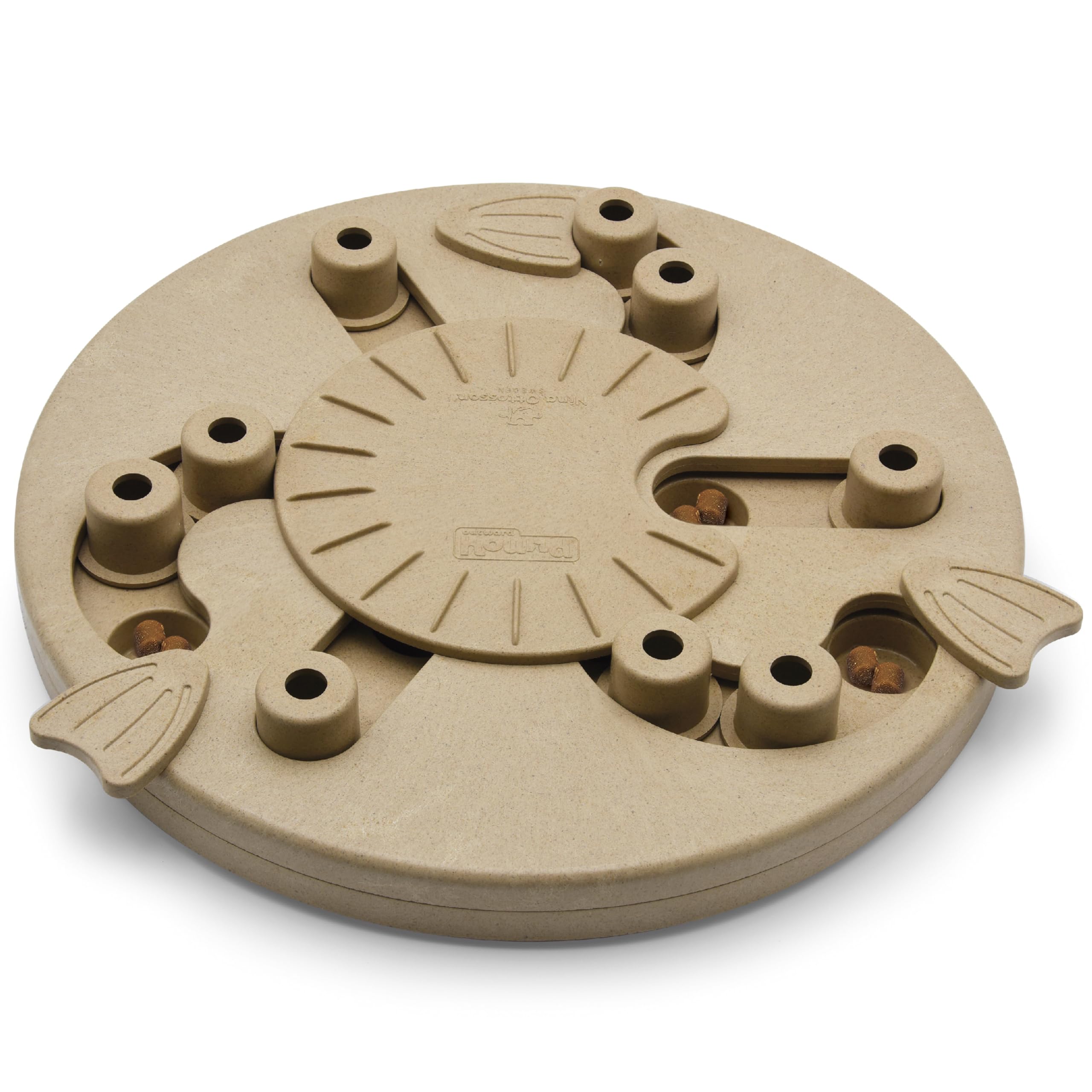 Outward Hound by Nina Ottosson Dog Worker Treat Puzzle Enrichment Toy, Level 3 Advanced, Tan
