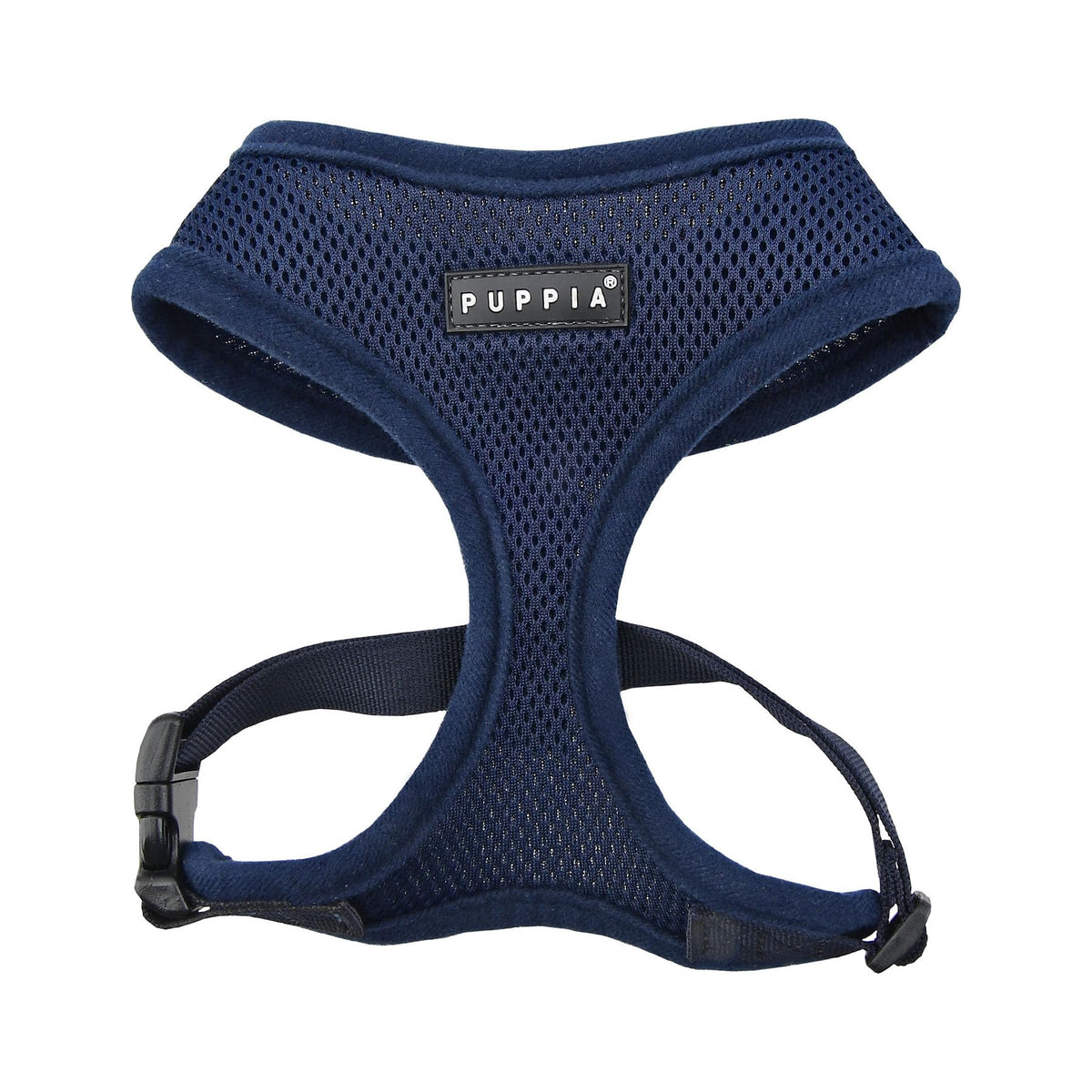 Puppia Soft Dog Harness, Navy, Large (Pdcf-Ac30-Ny-L)