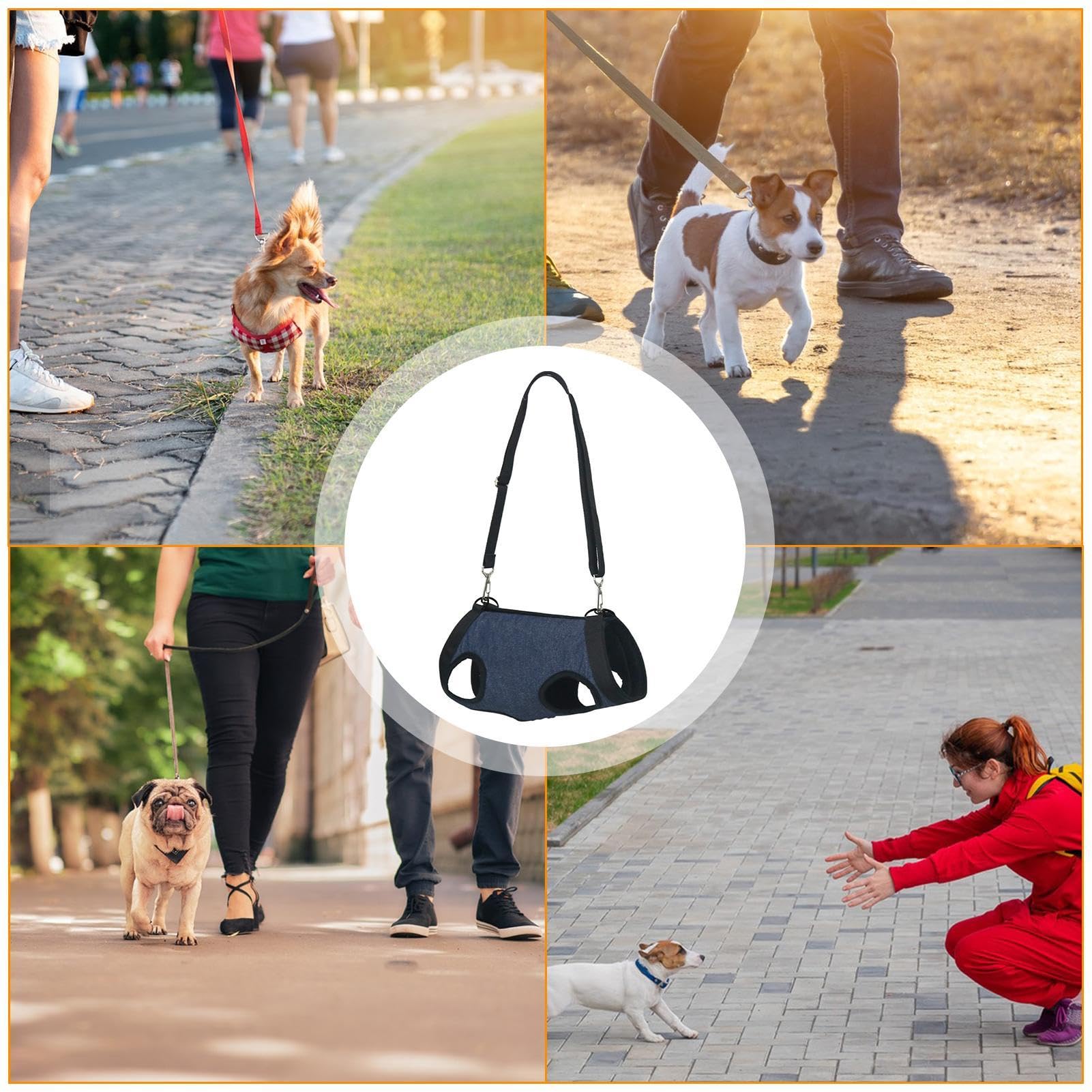 Dog Sling Harness - Dog Lift Harness, Dog Lift Harness Full Body Support | Adjustable Dog Lift Up Carrier, Pet Rehabilitation Li