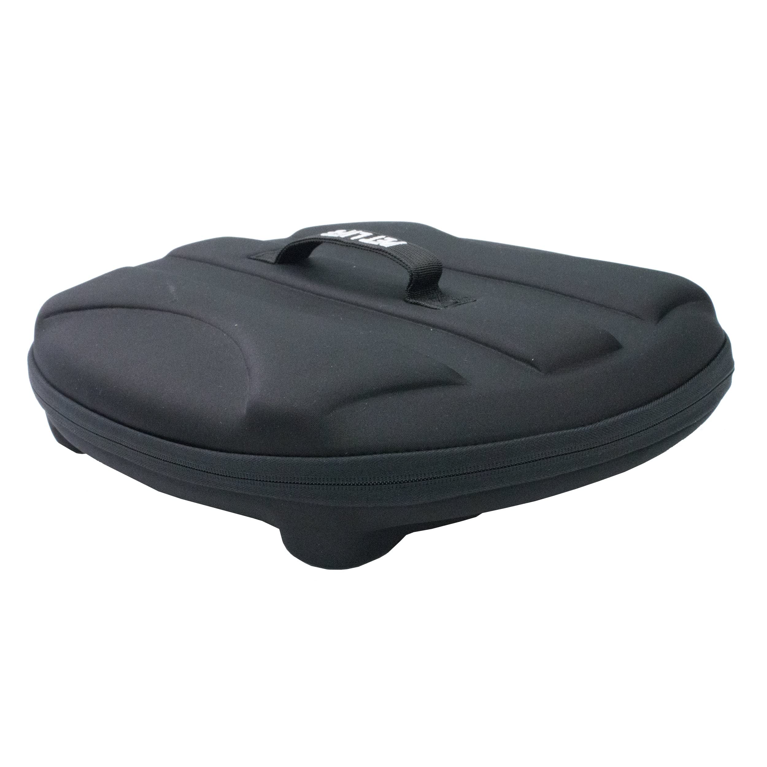 Pet Life Circular Shelled Travel Pet Carrier - Collapsible And Folding Airline Dog Carrier With Lightweight Military-Grade Durability With Included Shoulder Straps