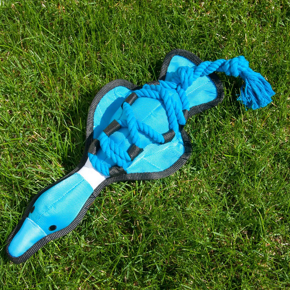 Multipet Cross Ropes Duck Assorted Color (11.5' (2 Pack))