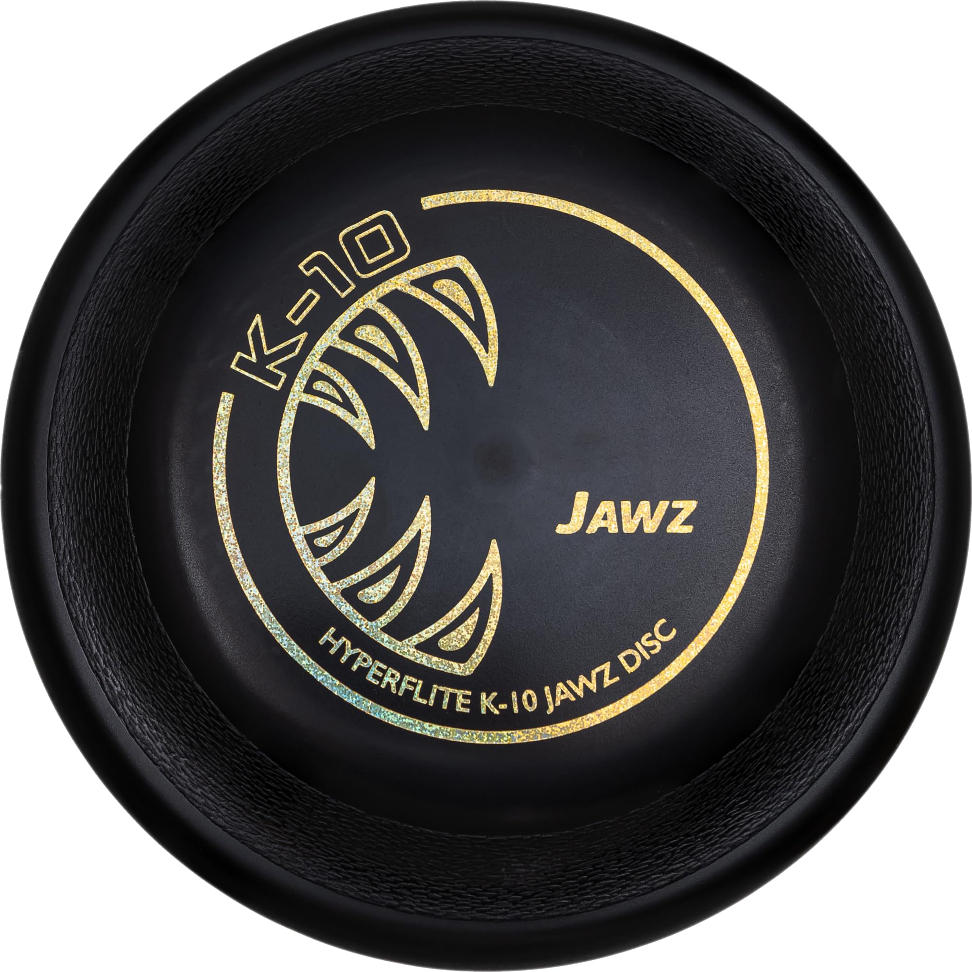 Hyperflite Jawz Ii Flying Puncture-Resistant Competition Dog Disc, Midnight, 8.75-Inch, All Breeds