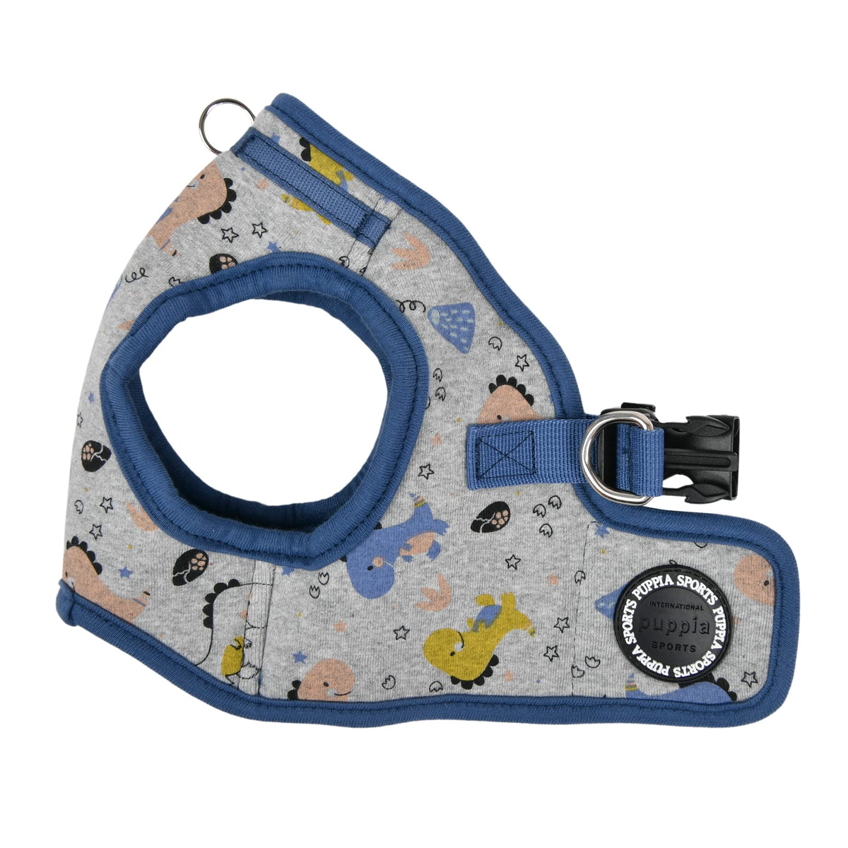 Puppia Spring And Summer Fashion Step-In Vest Dog Harness, Blue_Minmi, Medium