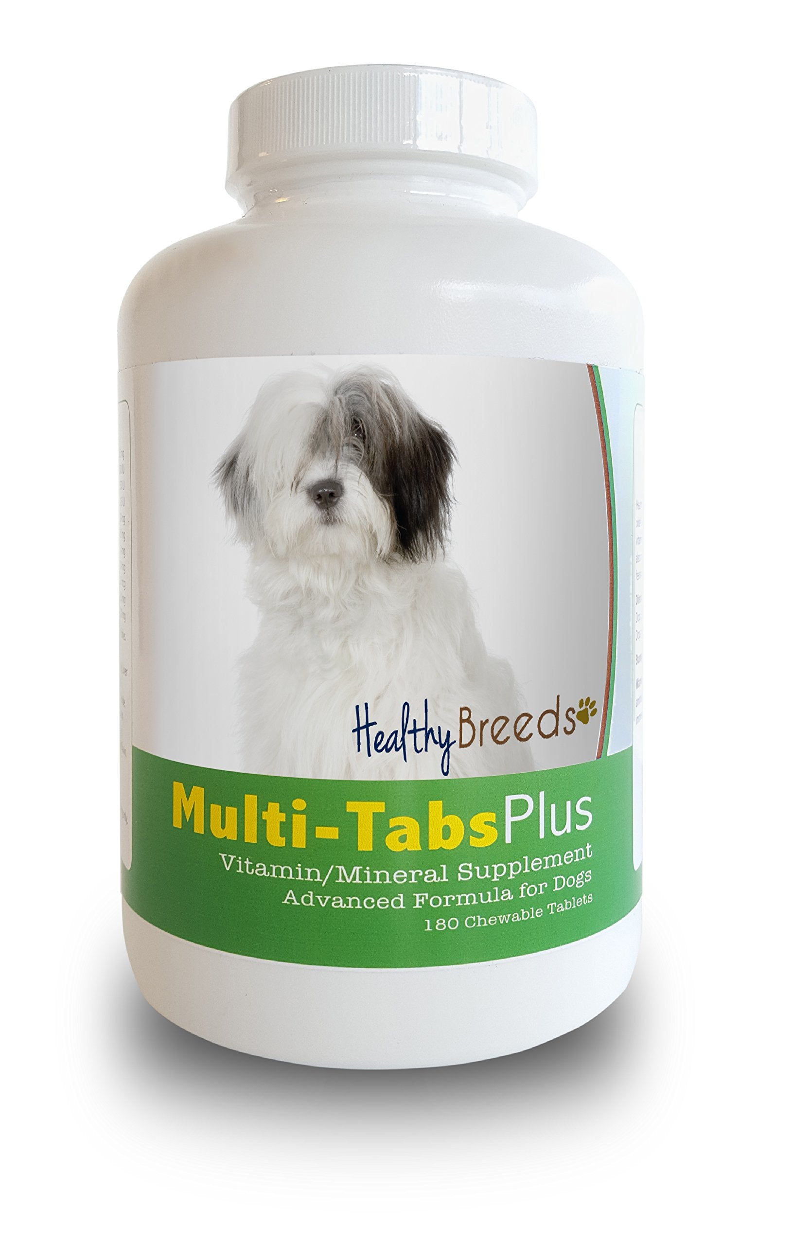Healthy Breeds Old English Sheepdog Multi-Tabs Plus Chewable Tablets 180 Count