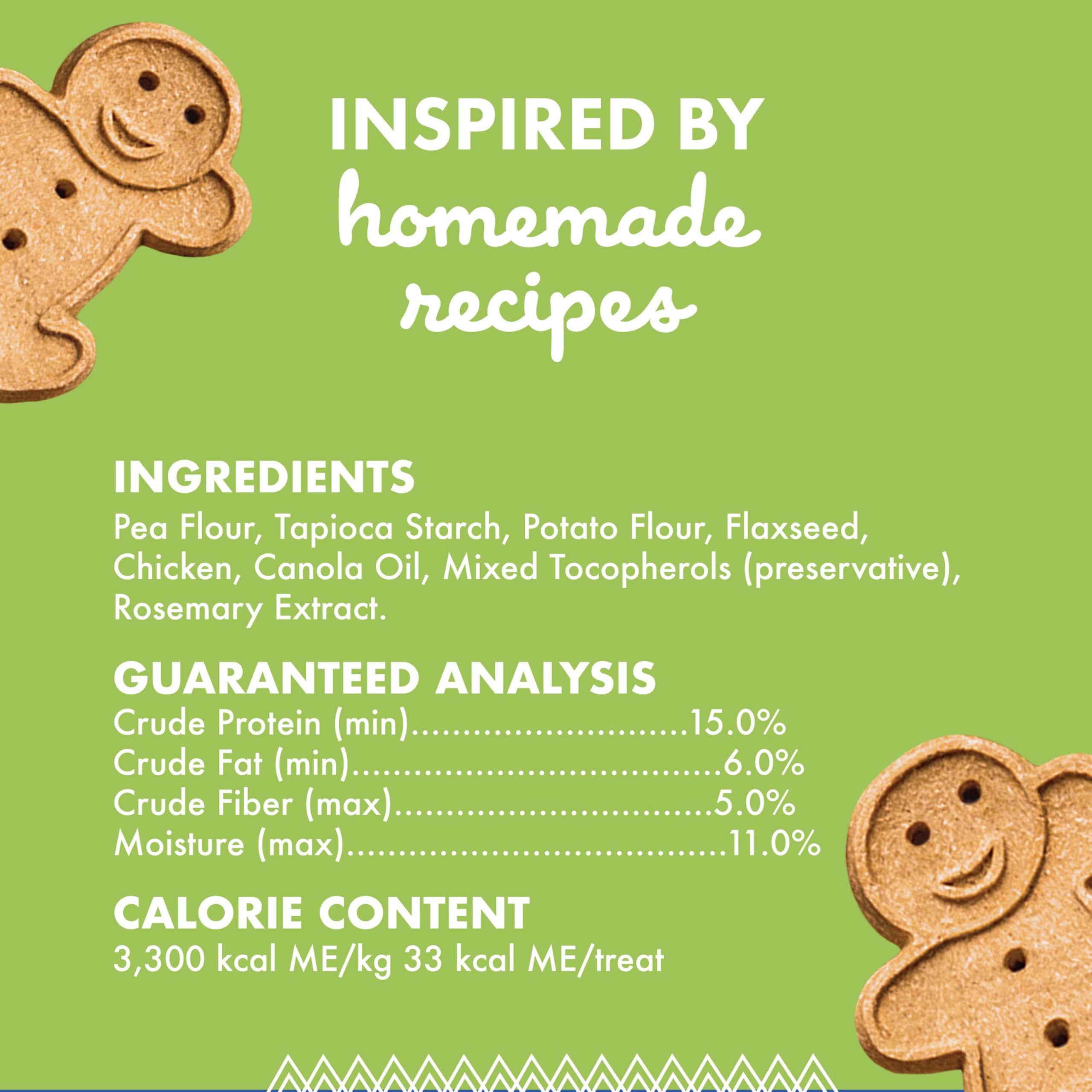 Buddy Biscuits 14 oz Box of Grain-Free Crunchy Dog Treats Made with Natural Roasted Chicken