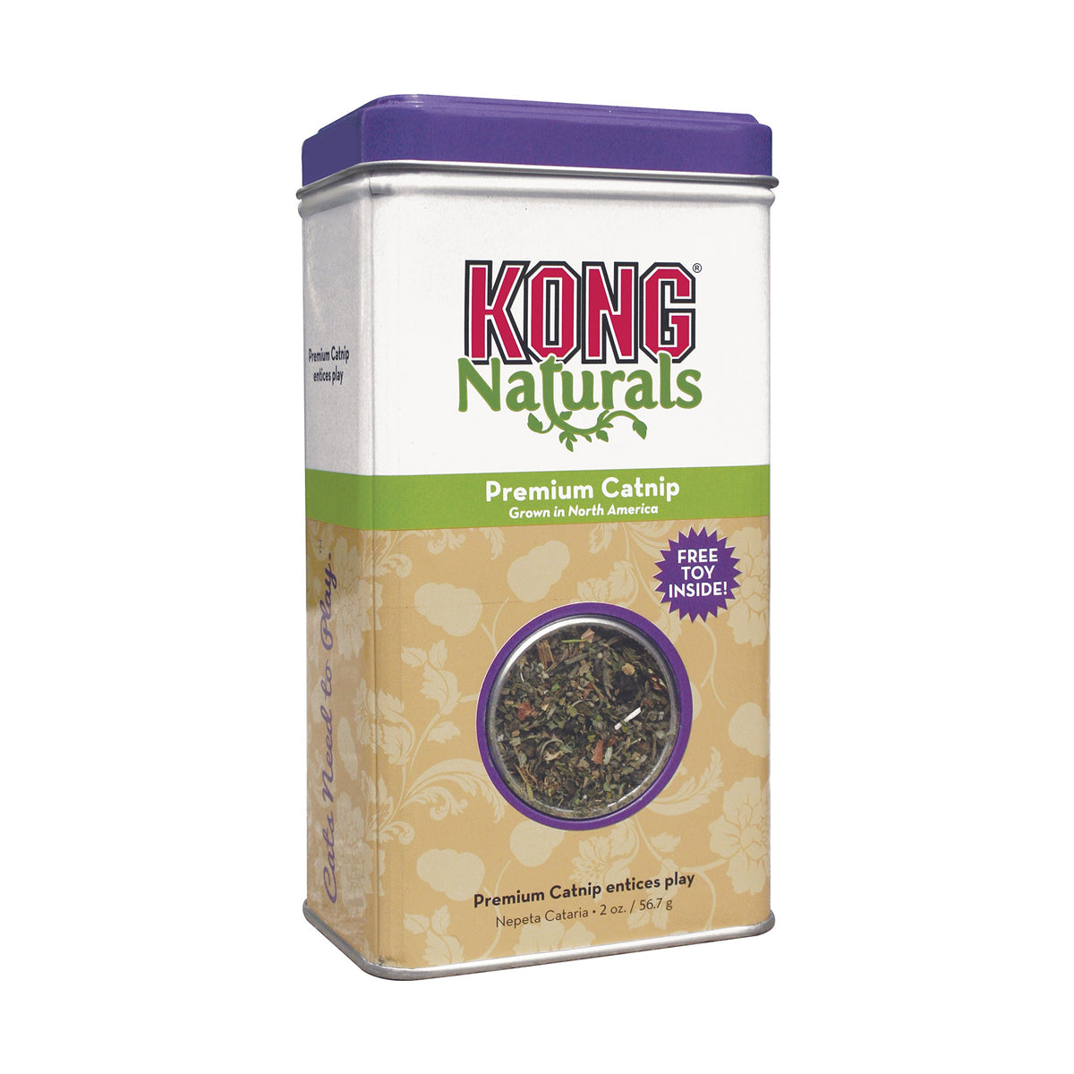 Kong - Naturals Premium Catnip - Premium North American Grown - 2 Ounce