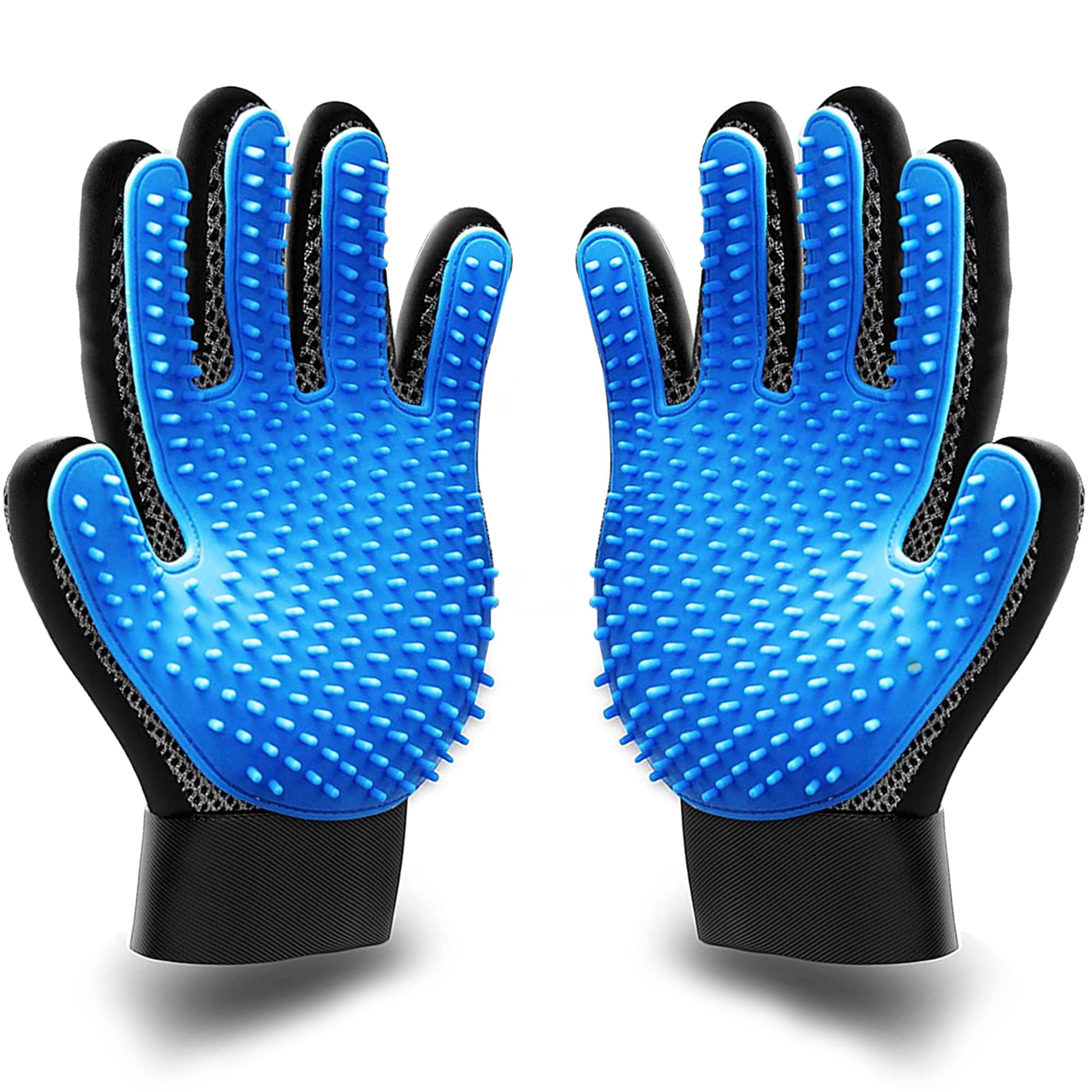 KENNELS & KATS Pet Grooming Gloves | Deshedding Glove for Easy, Mess-Free Grooming | Grooming Mitt for Dogs, Cats, Rabbits & Hor