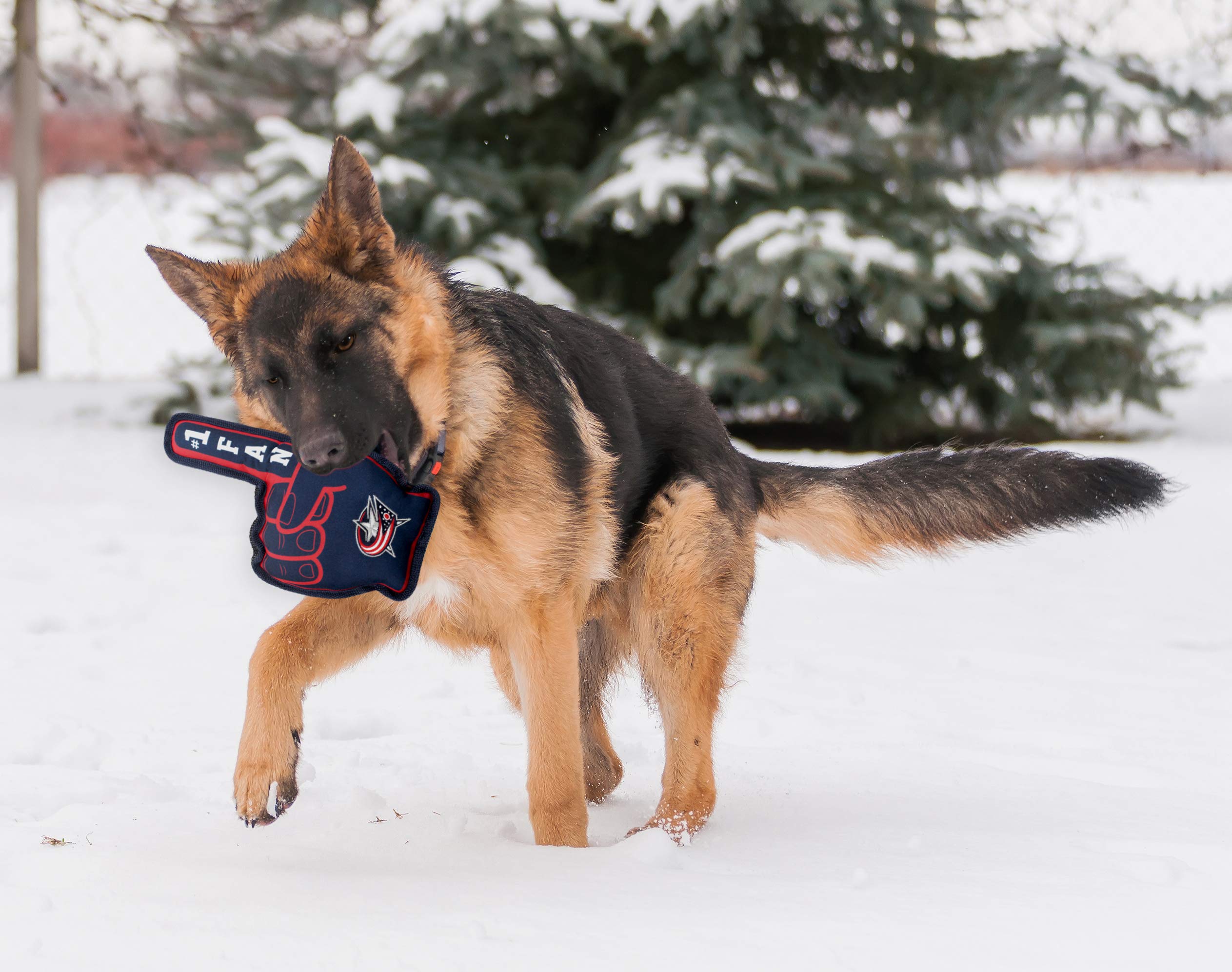 Pets First Nhl Columbus Blue Jackets Fan Toy, Team Color, One Size (Cbj-3277)