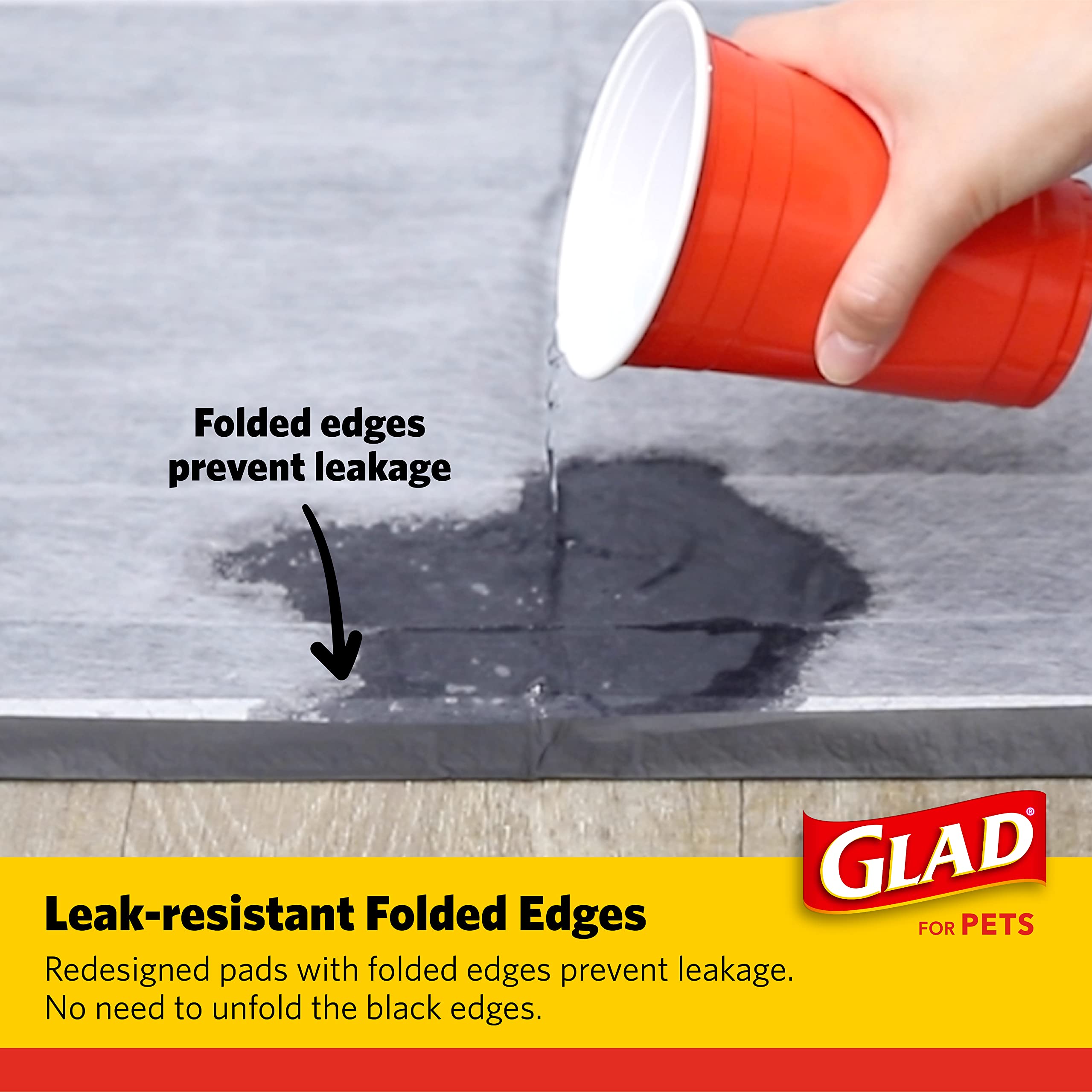 Glad For Pets Black Charcoal Puppy Pads - Super Absorbent Disposable Dog Pee Pads, Potty Training Pads, And Pet Supplies - Dog P