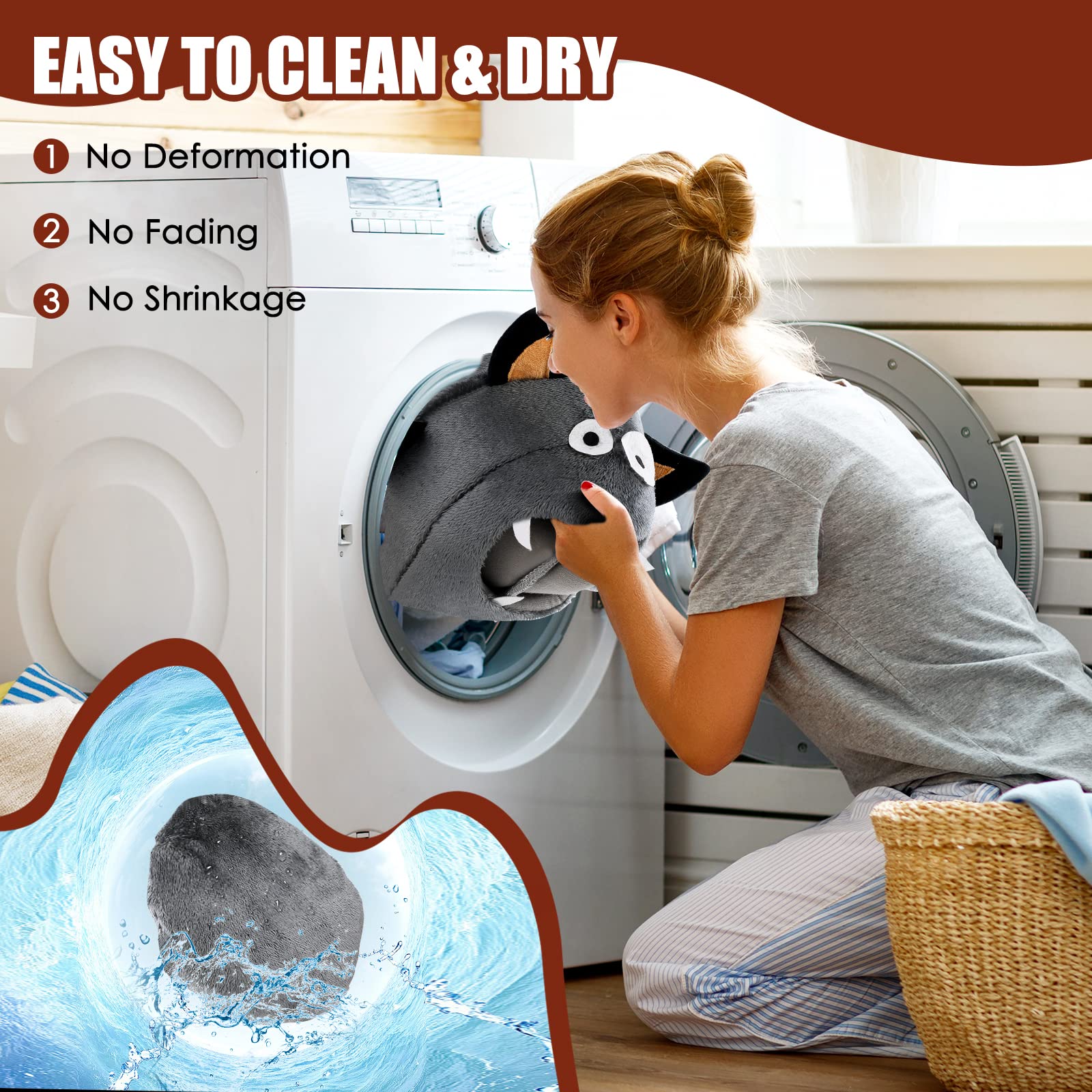 Oneju Guinea Pig Bed, Guinea Pig Hideout, Rabbit Bed, Bunny Hideout, Guinea Pig Cage Accessories For Guinea Pig, Small Bunny, Hamster, Chinchilla, Small Rabbit And Other Small Pets - Bat Shape