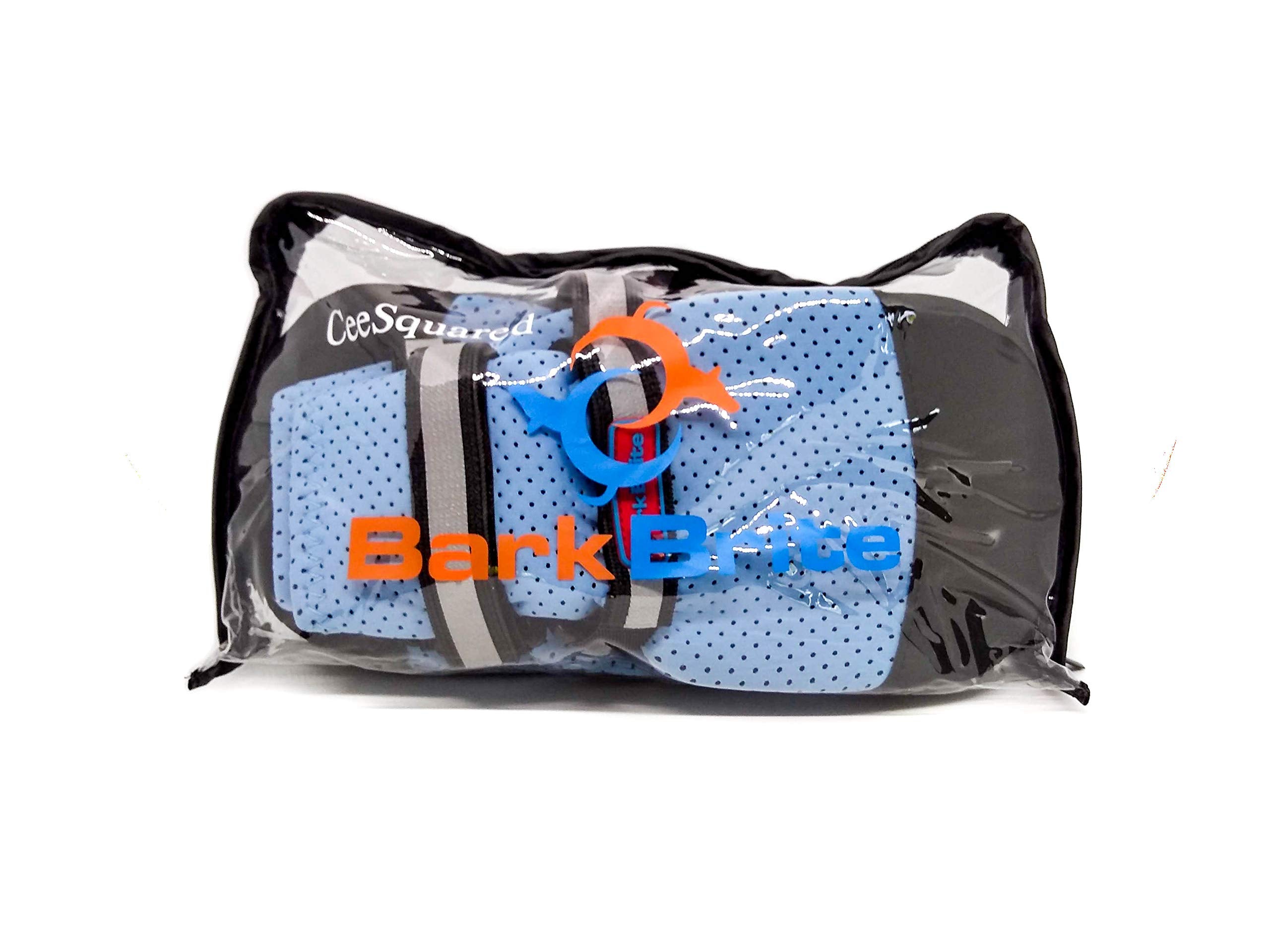 Bark Brite Lightweight Neoprene Paw Protector Dog Boots Designed For Comfort And Breathability In 5 Sizes (Blue Xxl)