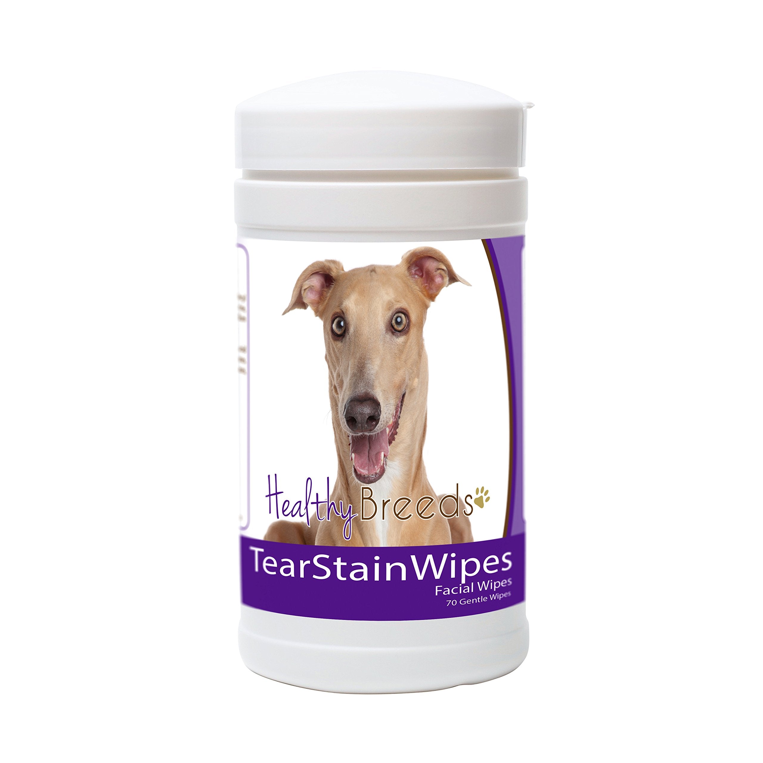 Healthy Breeds Italian Greyhound Tear Stain Wipes 70 Count