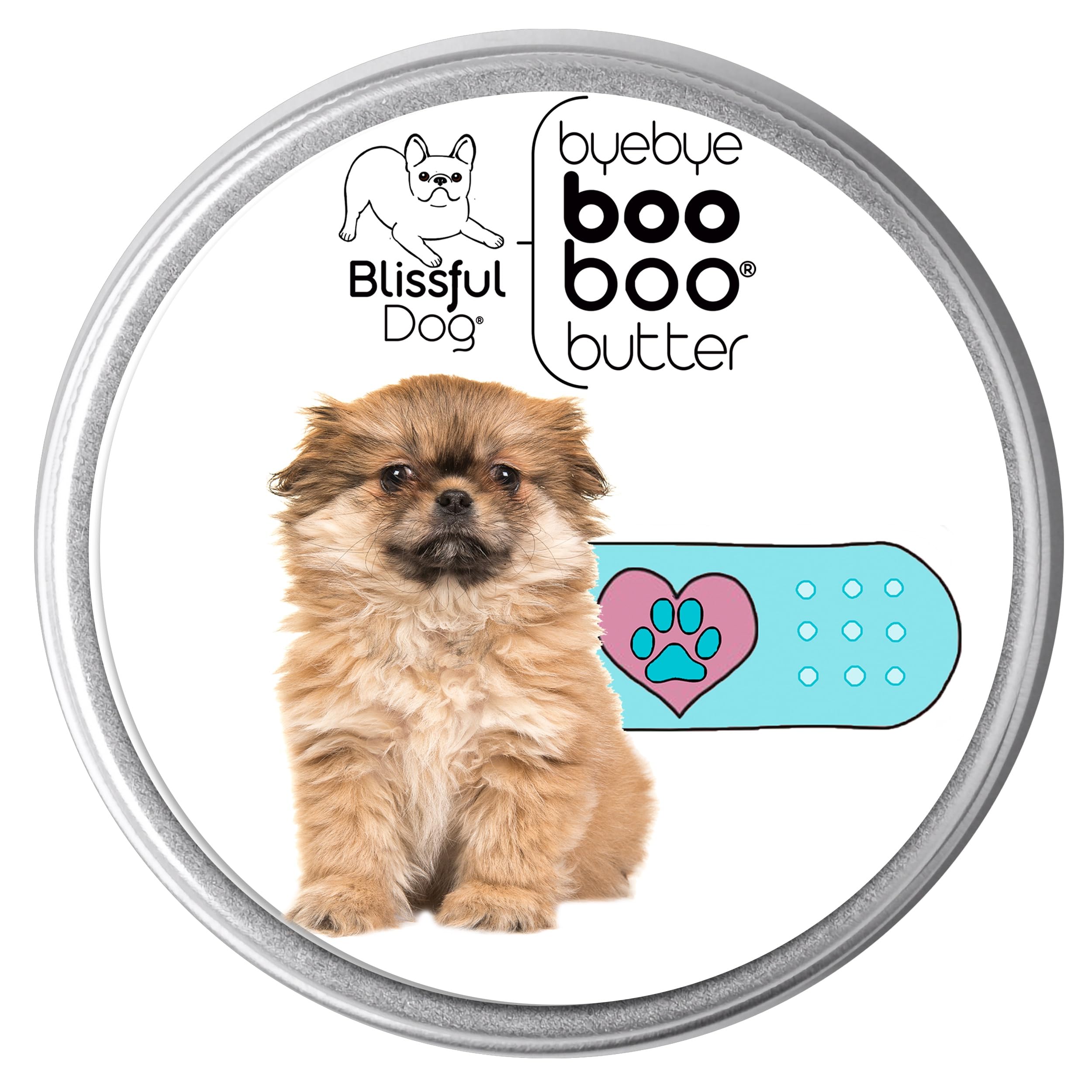 The Blissful Dog Tibetan Spaniel Boo Boo Butter, 16 oz.