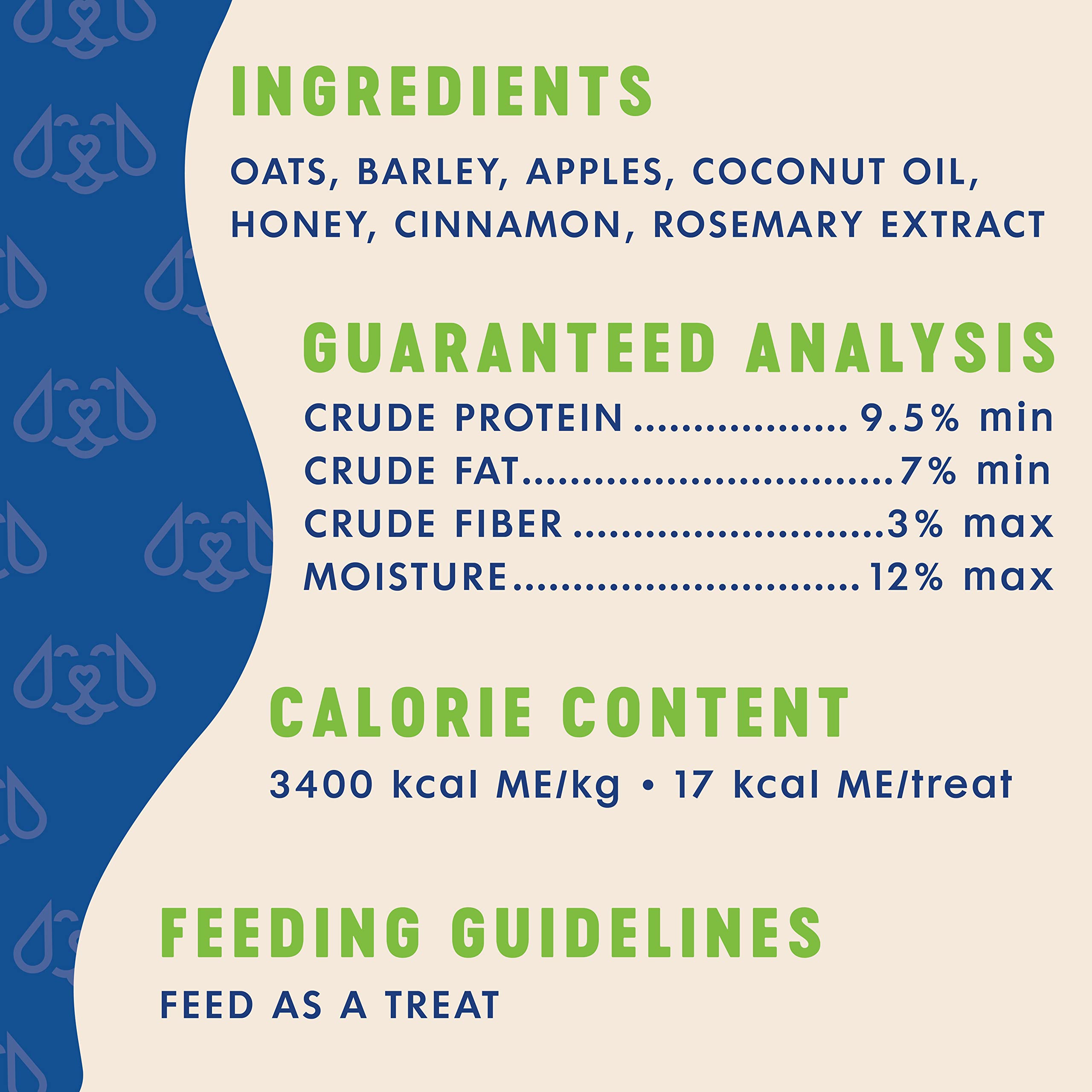 Finleys Apple Cinnamon Dog Biscuits Treats for Dogs Made in USA | Natural Apple Cinnamon Dog Treat | Wheat Free Dog Treats | He