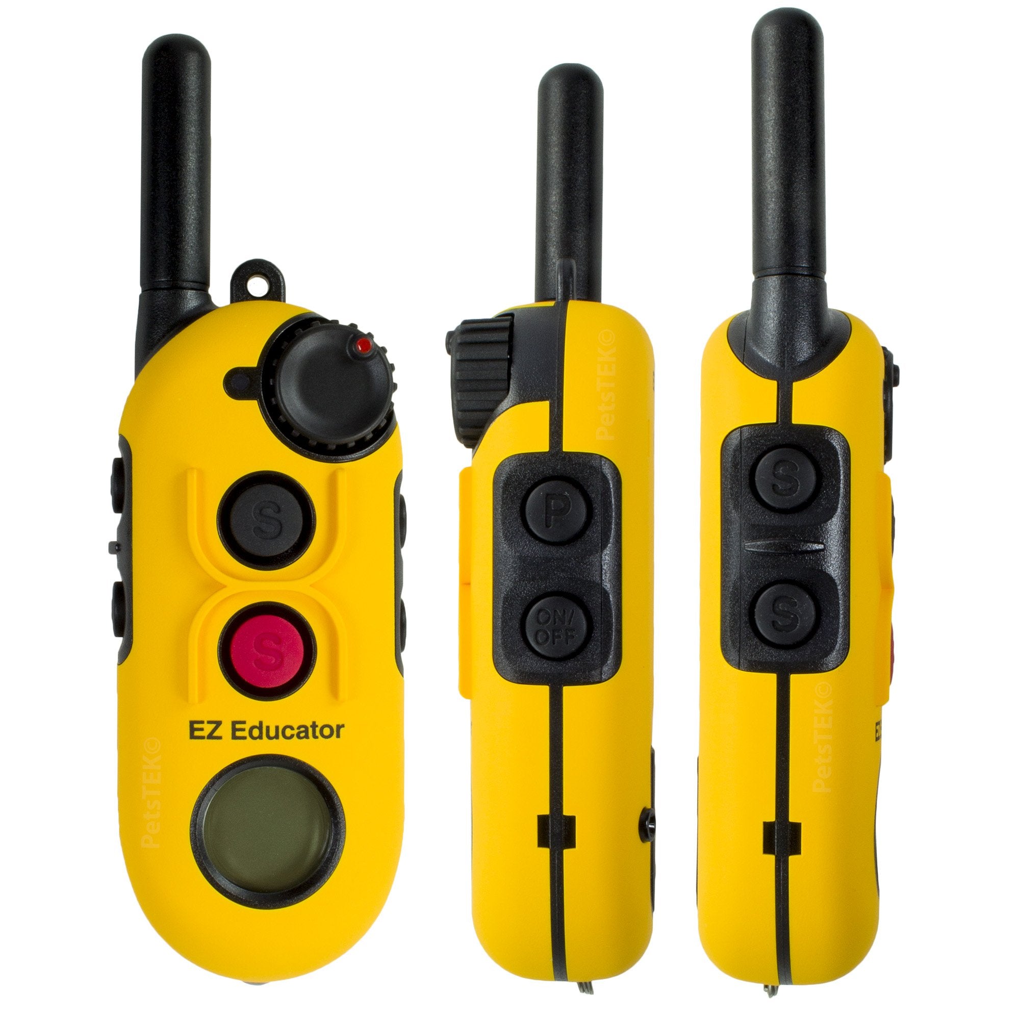 E-Collar Educator Ez-902-1/2 Mile Remote Waterproof Trainer Easy Educator - Static, Vibration And Sound Stimulation Collar With
