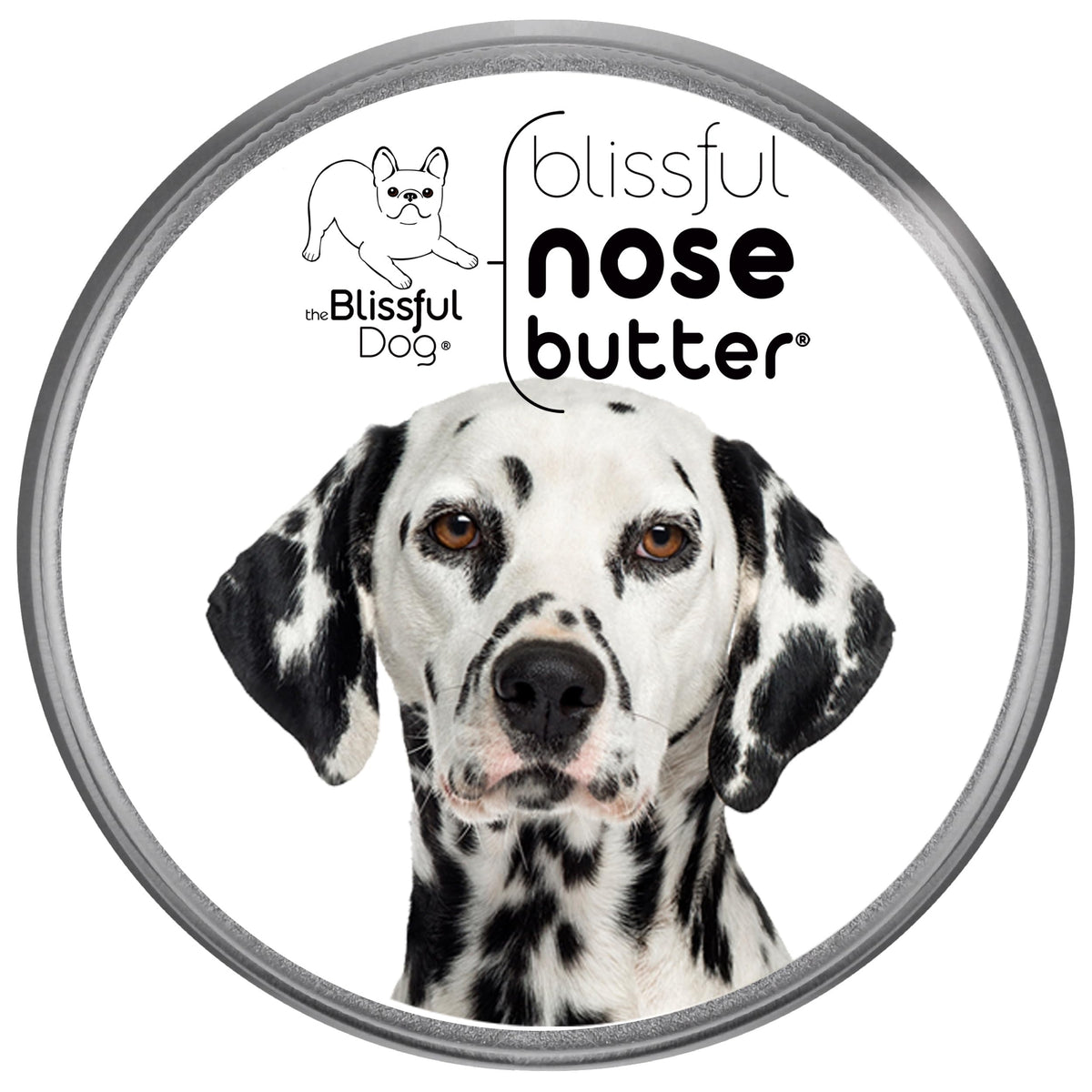 The Blissful Dog Dalmatian Unscented Nose Butter, 1-Ounce