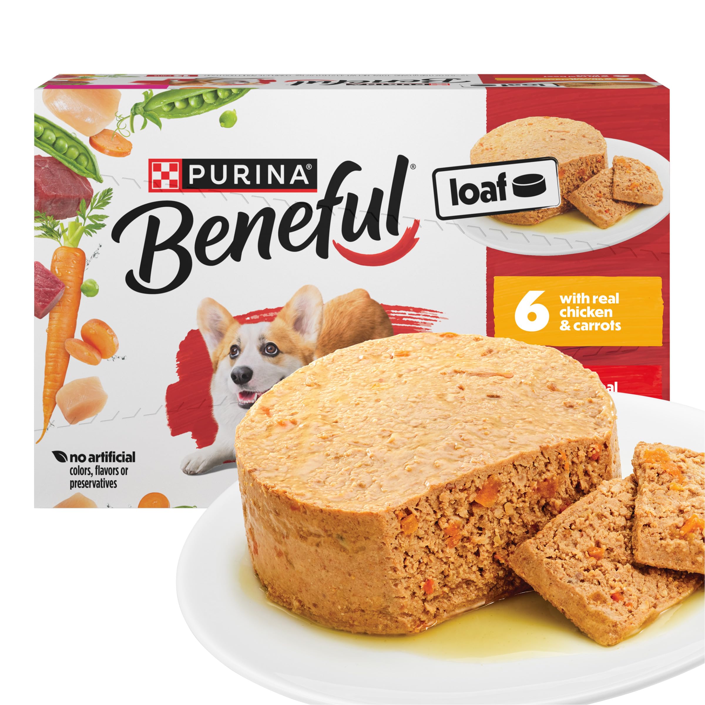 Purina Beneful with Chicken or Beef Wet Dog Food Variety Pack - 5.5 oz. (Pack of 12)