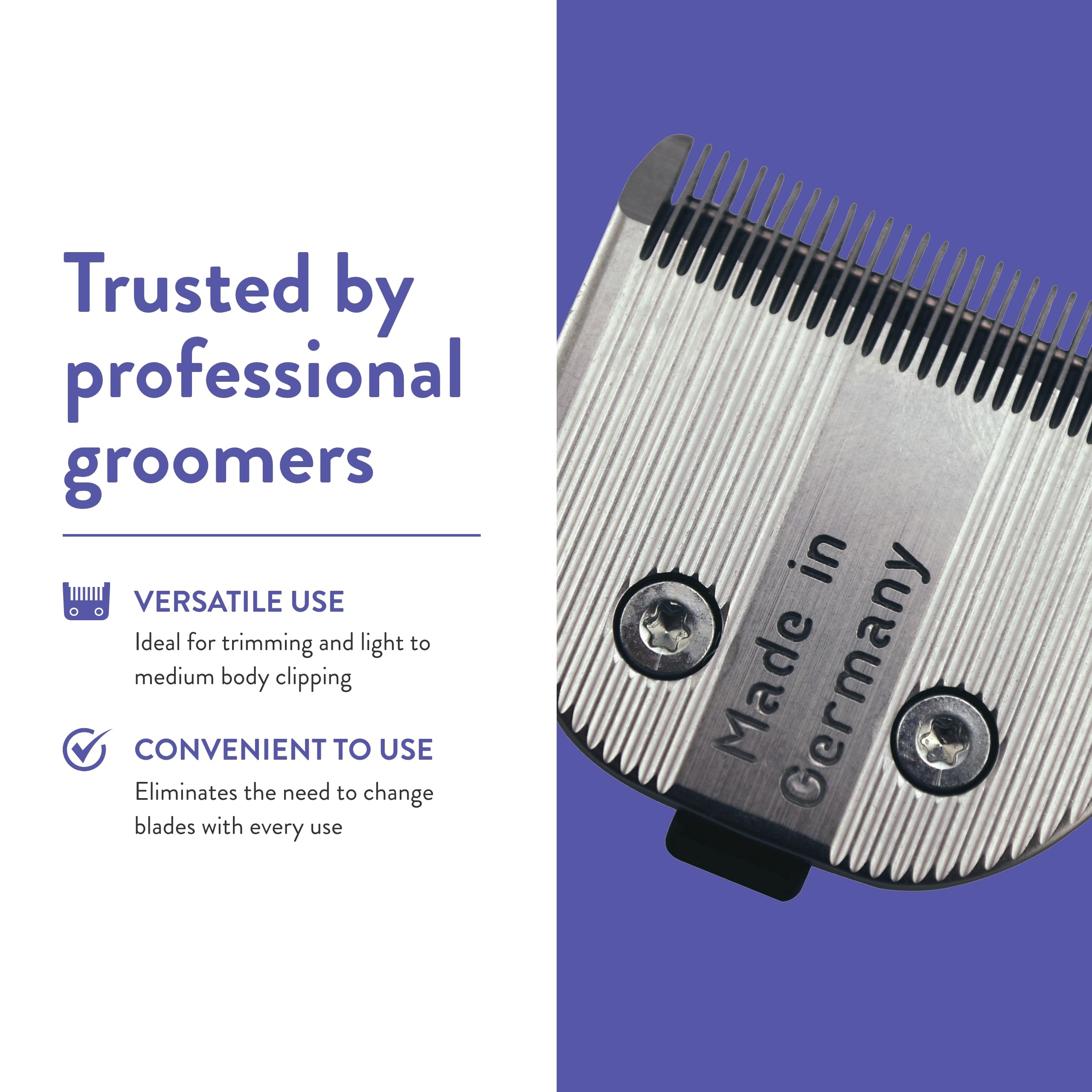 Wahl Professional Animal 30 MiniArco Replacement Trimmer Blade - Silver, 30 Size, Precision Grooming Essential