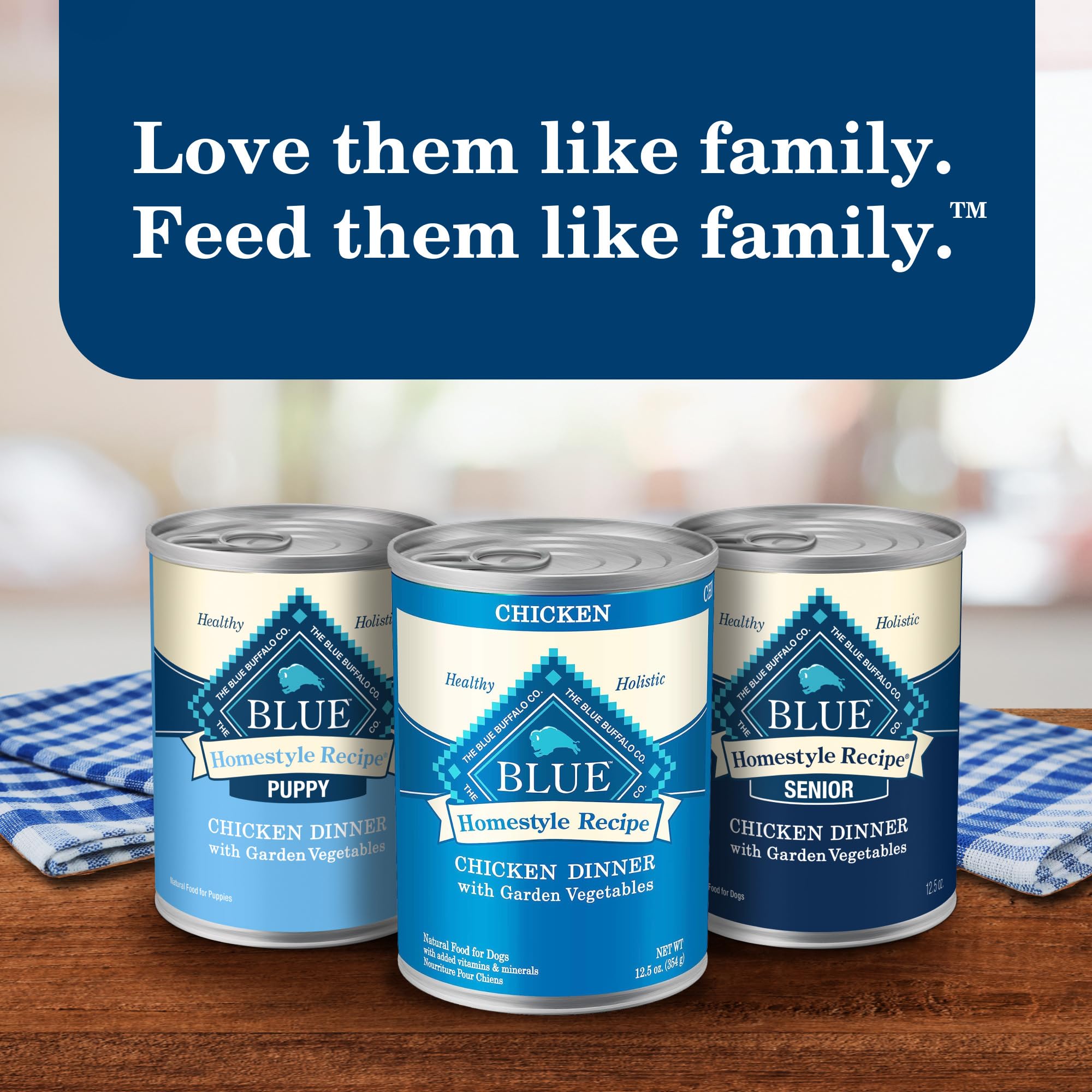 Blue Buffalo Homestyle Recipe Adult Small Breed Wet Dog Food, Made with Natural Ingredients, Chicken Recipe, 5.5-oz. Cans (24 Co