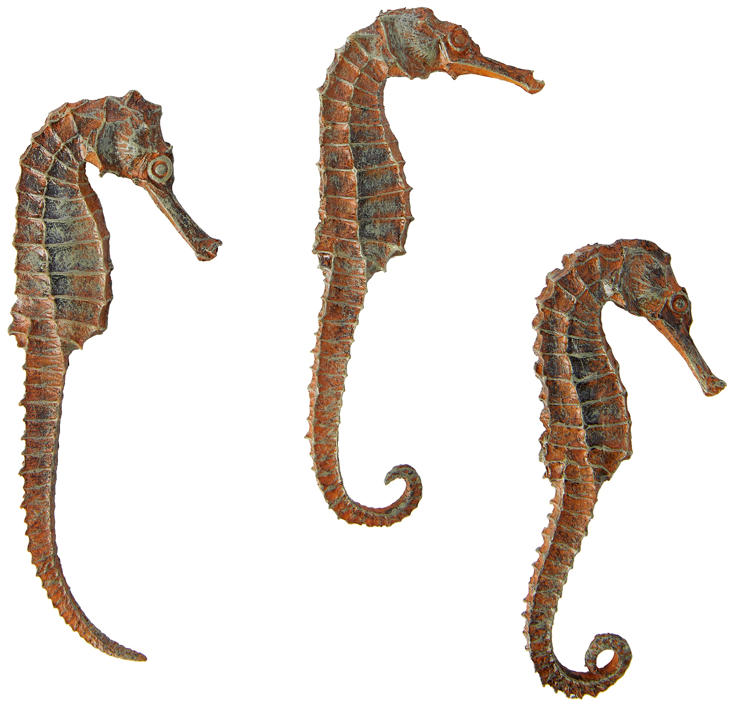 Biorb Seahorse Set Of 3, Durable Seahorse Replicas, Beige, Aquarium Decorations