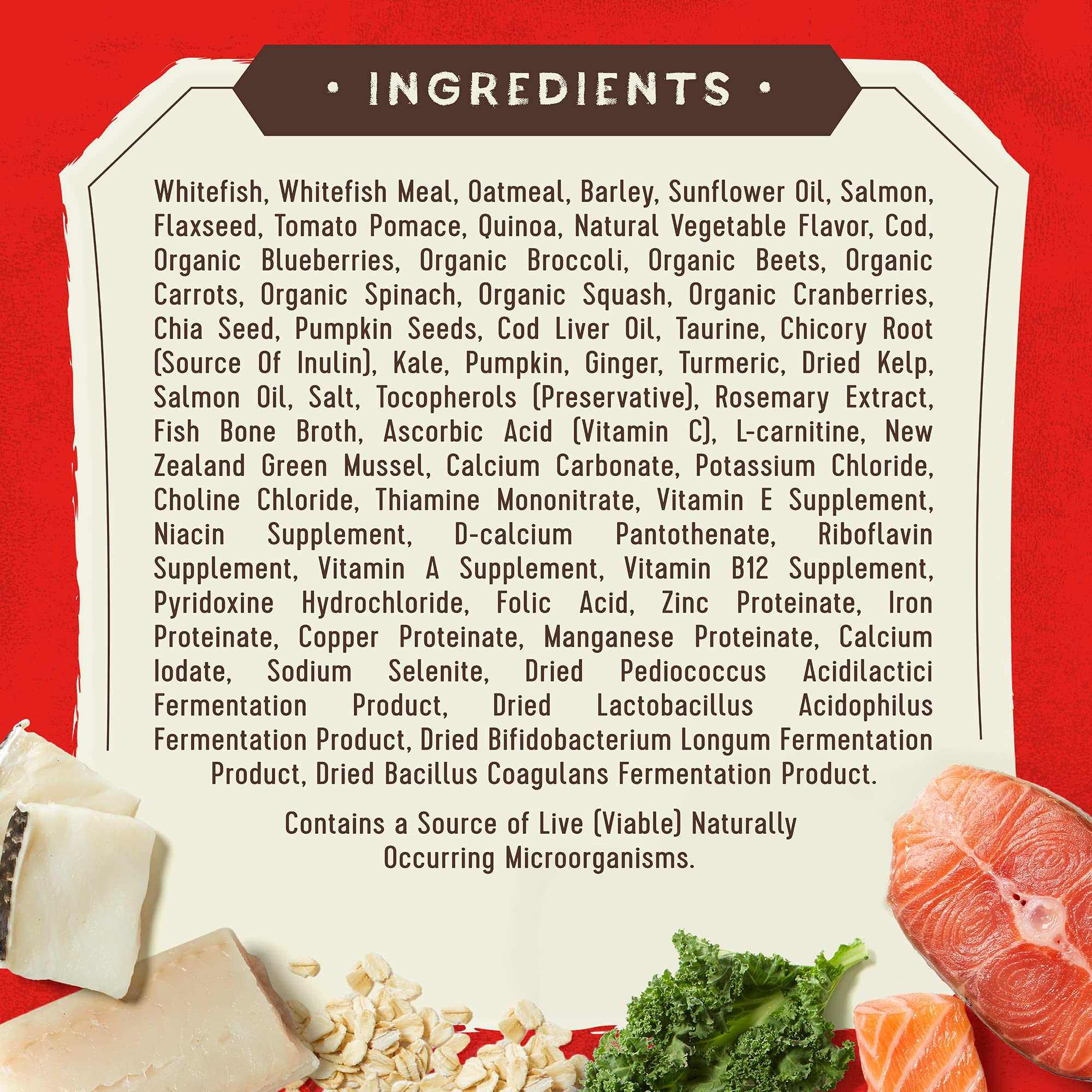 Stella & Chewys SuperBlends Raw Coated Wholesome Grains Wild-Caught Whitefish & Salmon Recipe with Superfoods, 21 lb. Bag