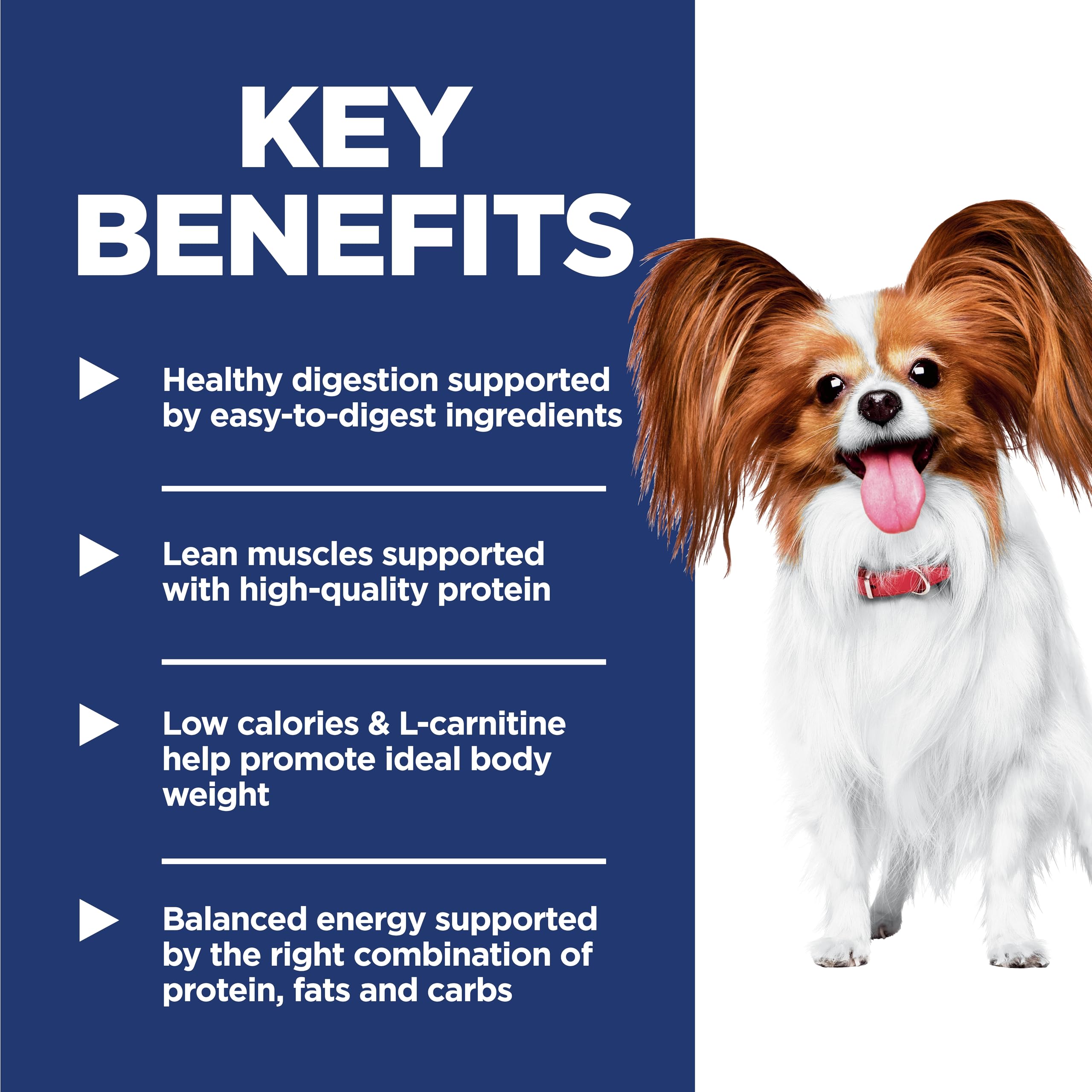 Hills Science Diet Light , Adult 1-6, Small & Mini Breeds Weight Management Support, Dry Dog Food, Chicken & Barley, 15.5 lb Ba
