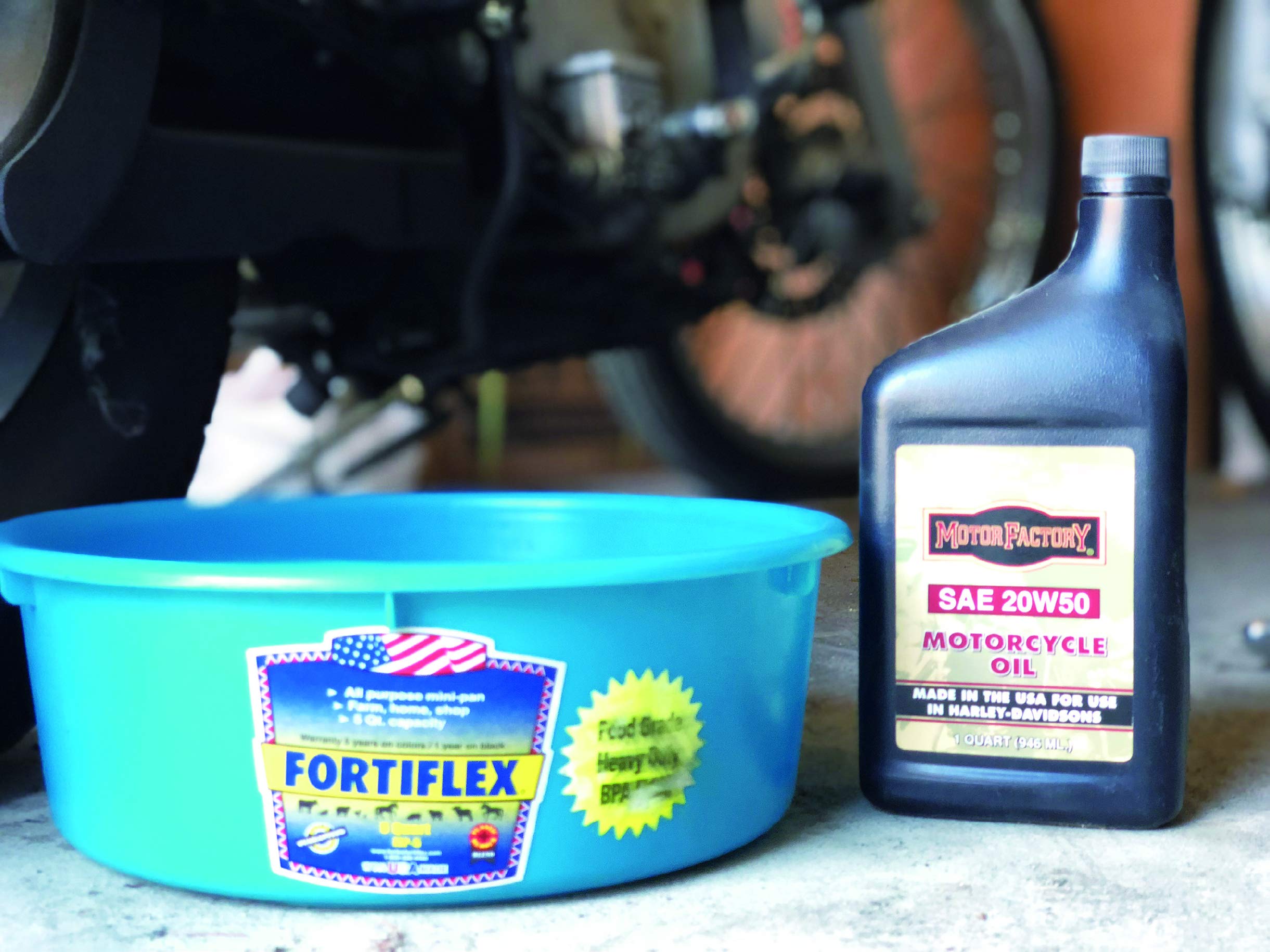 Fortiflex Mini Feed Pan For Dogs And Horses, 5-Quart, Green