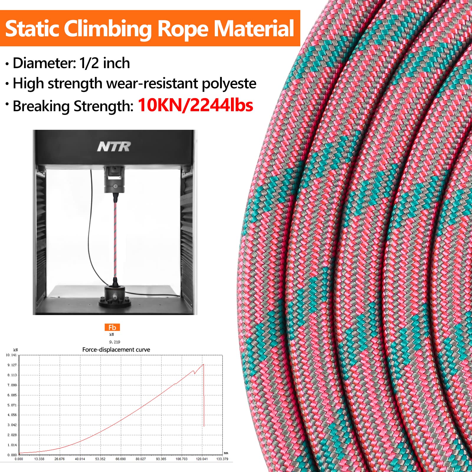 Ntr Long Leash, 15 Ftdog Check Cord With Swivel Lockable Hook And Comfortable Padded Handle For Dog Leash For Small Medium And Large Dogs Walking Training Hiking Camping Playing