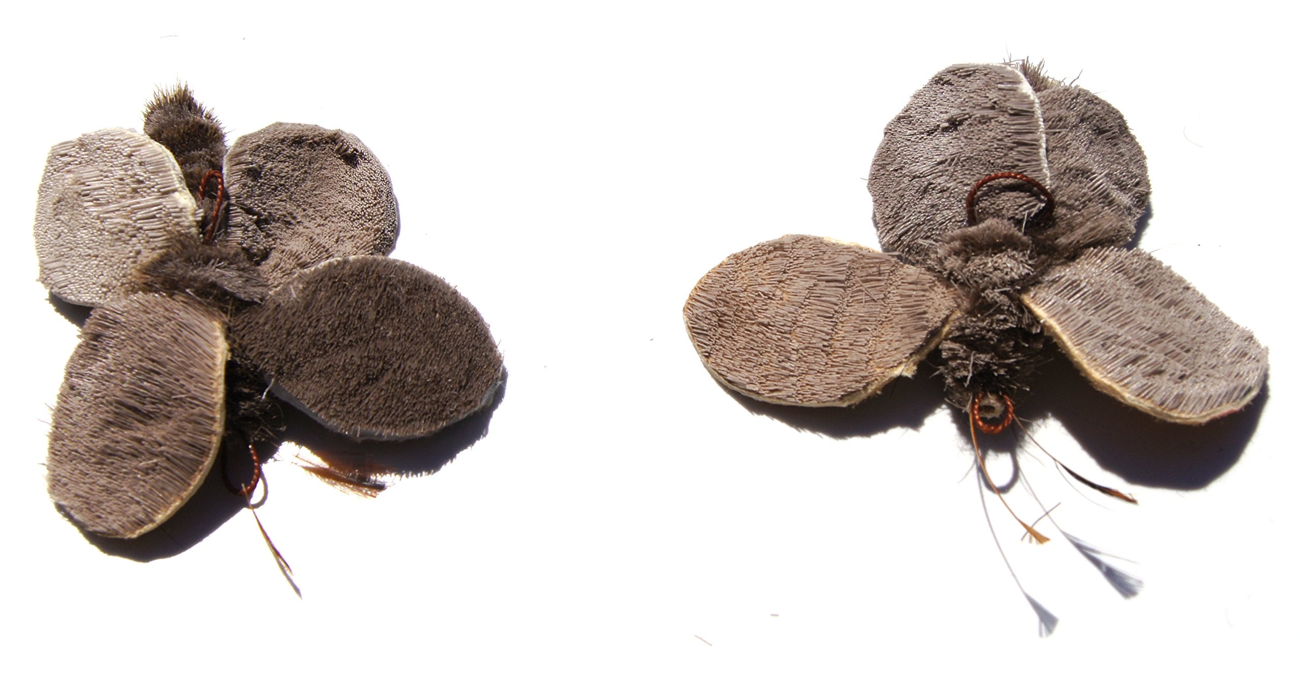 Big Sky Cats Butterfly Refill/Attachment Cat Toy - Natural Buffalo/Deer: Fits The Wildcat And Popular Bird And Mouse Type Wands/