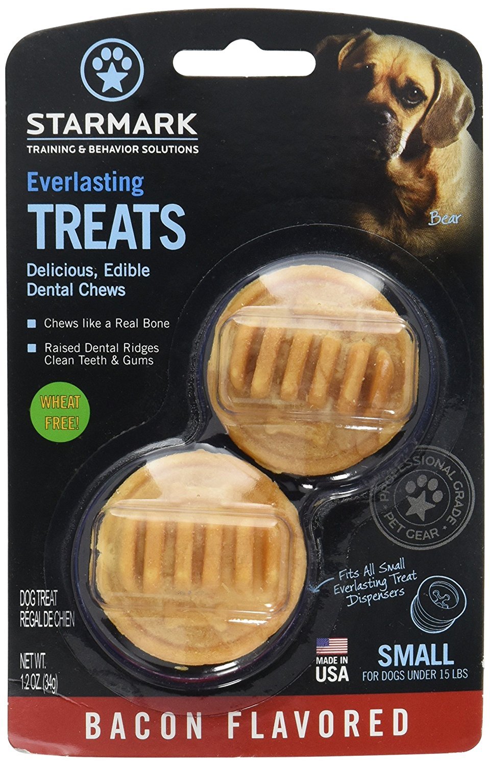 Starmark Everlasting Bacon Flavor Treats Small
