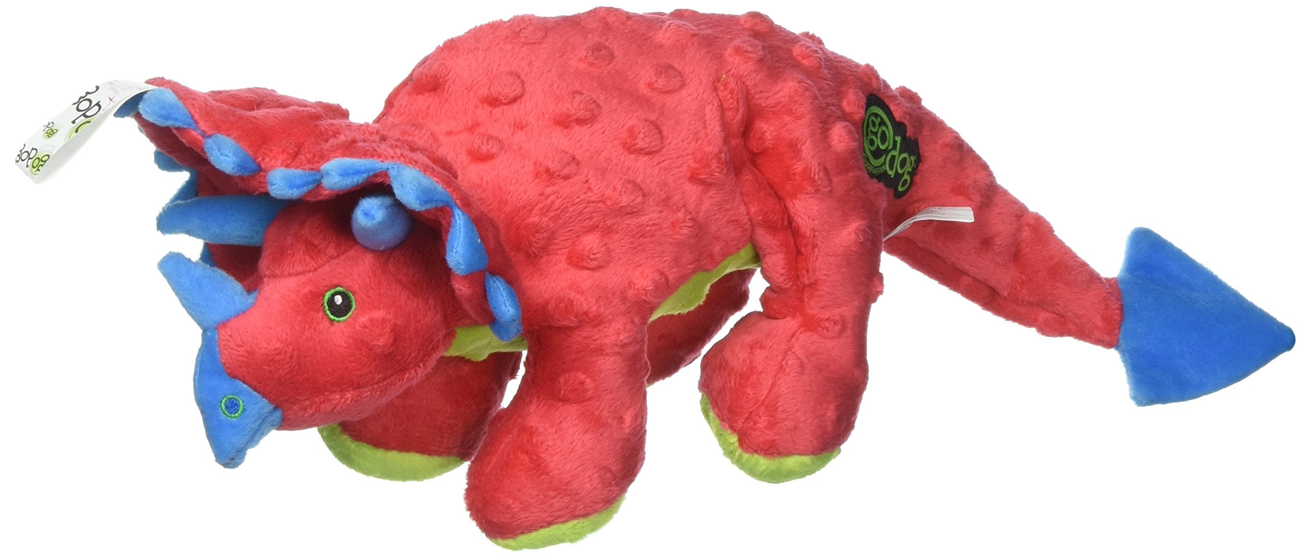 WWI TOY DINO FRILLS SQKR RD LG