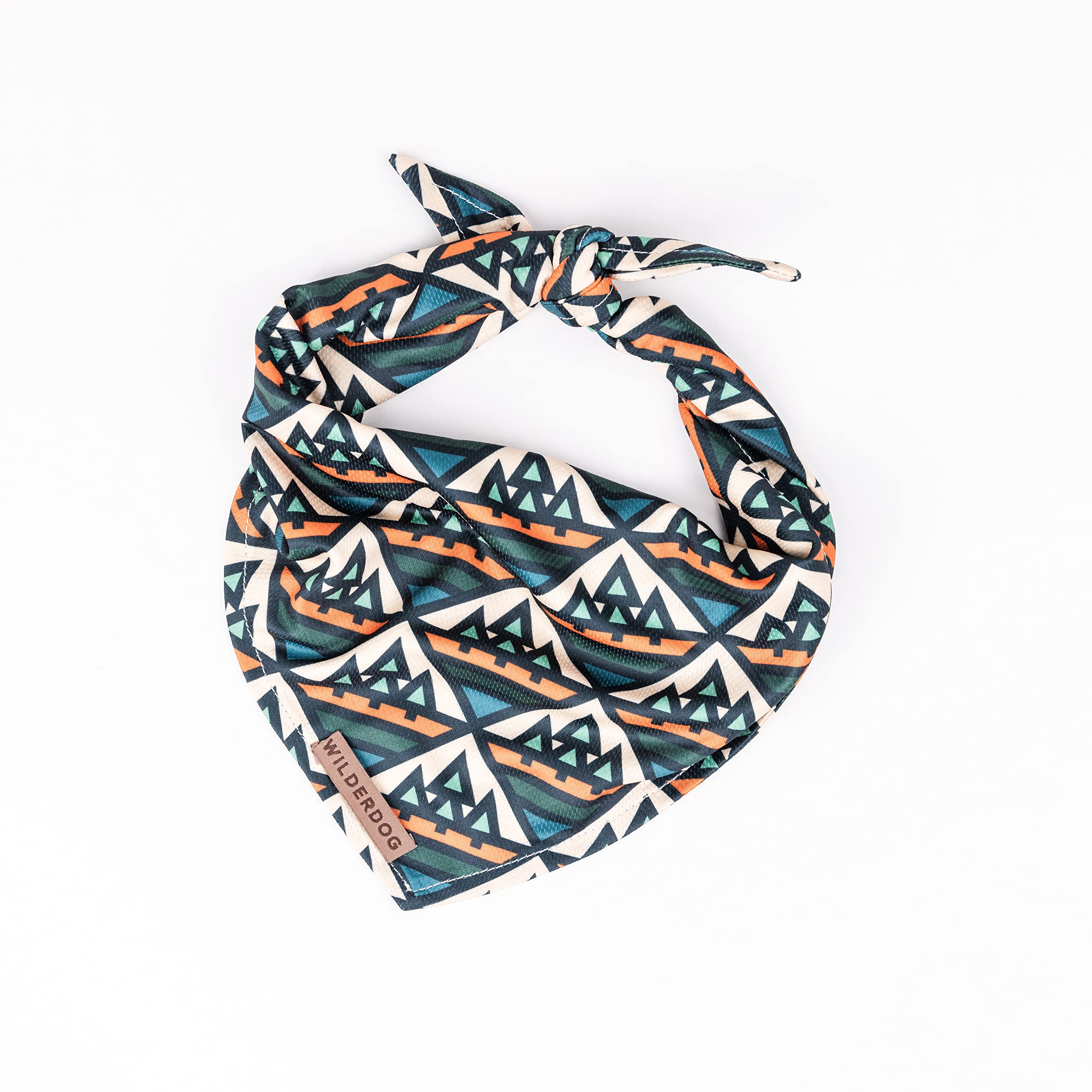 Wilderdog Dog Bandana With Lightweight Quick Drying Poly-Blend Mesh Material In Camp