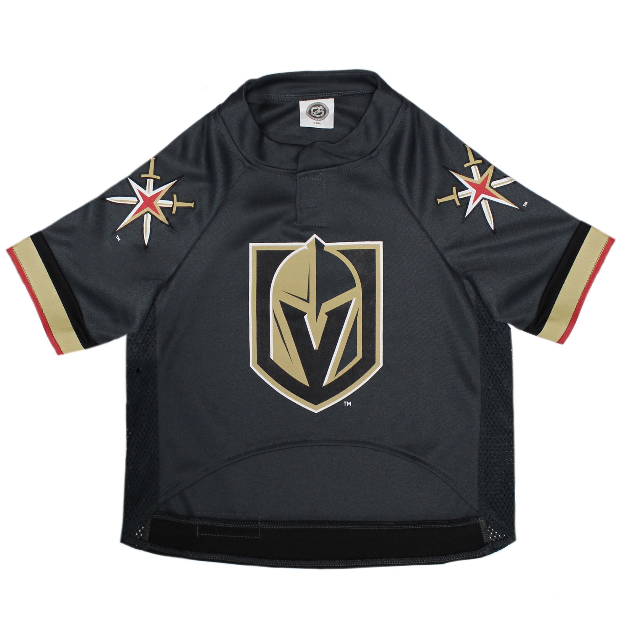 Pets First NHL Las Vegas Golden Knights Jersey for Dogs & Cats, X-Small. - Let Your Pet Be A Real NHL Fan!
