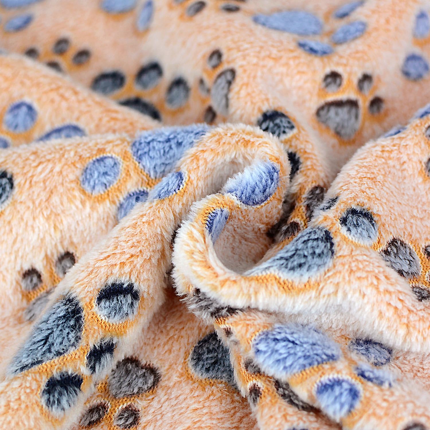 Dog Blankets For Medium Large Dogs, 3 Pack Pet Blanket Washable 41'' X 31'', Fuzzy Soft Puppy Throw Cover For Kennel Crate Bed