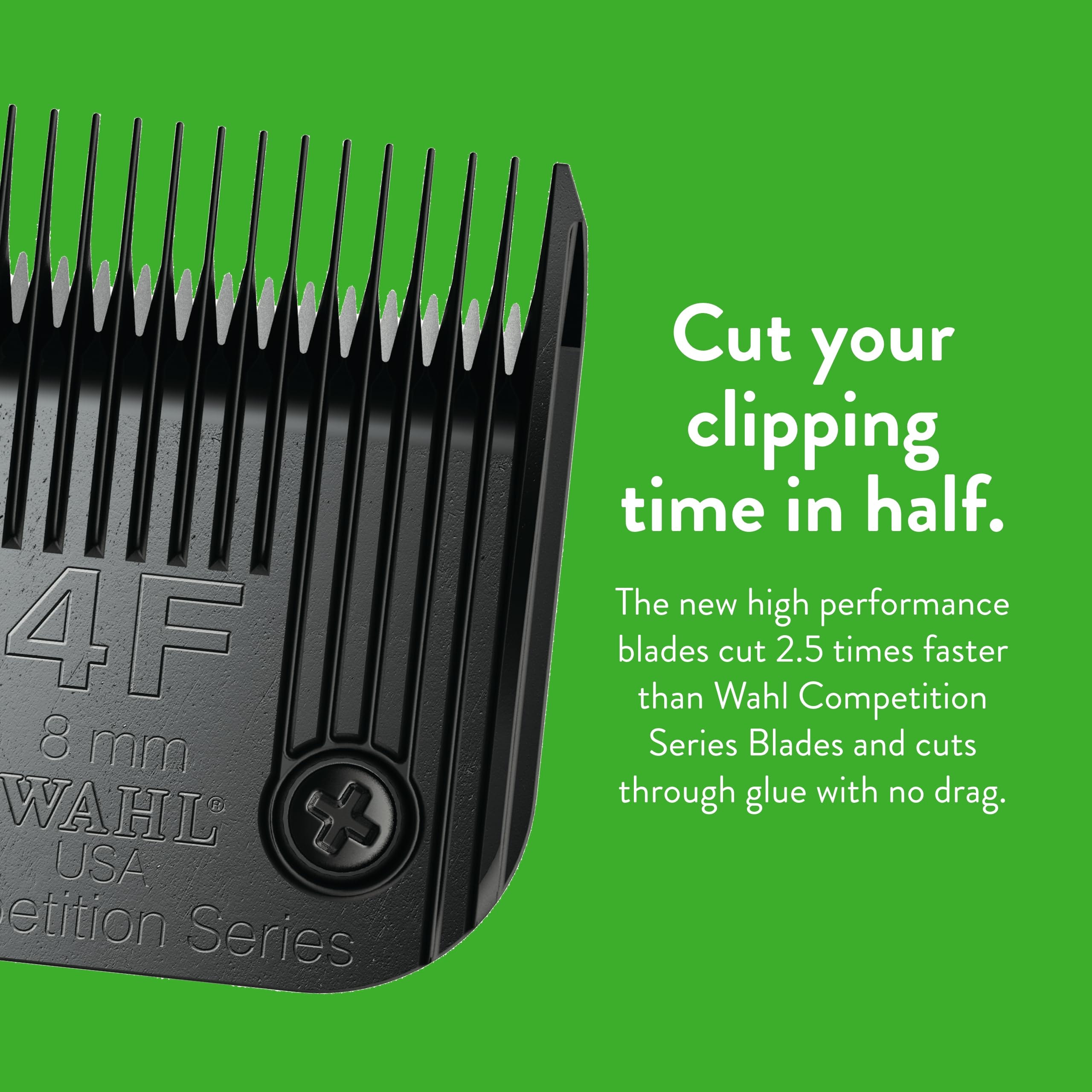 Wahl Professional Animal 4F Extra Full Coarse Ultimate Competition Series Detachable Blade With 5/16-Inch Cut Length (2375-500)