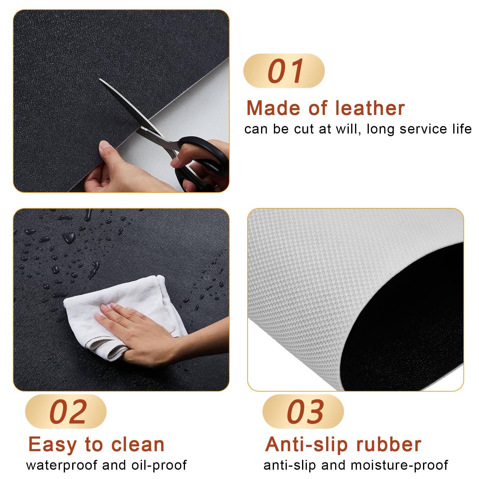 Drydiet Pvc Pet Crate Floor Protection Mat 24'' X 38'' Xxl Washable Floor Covering Reusable Waterproof Non Slip Rug Whelping Pad
