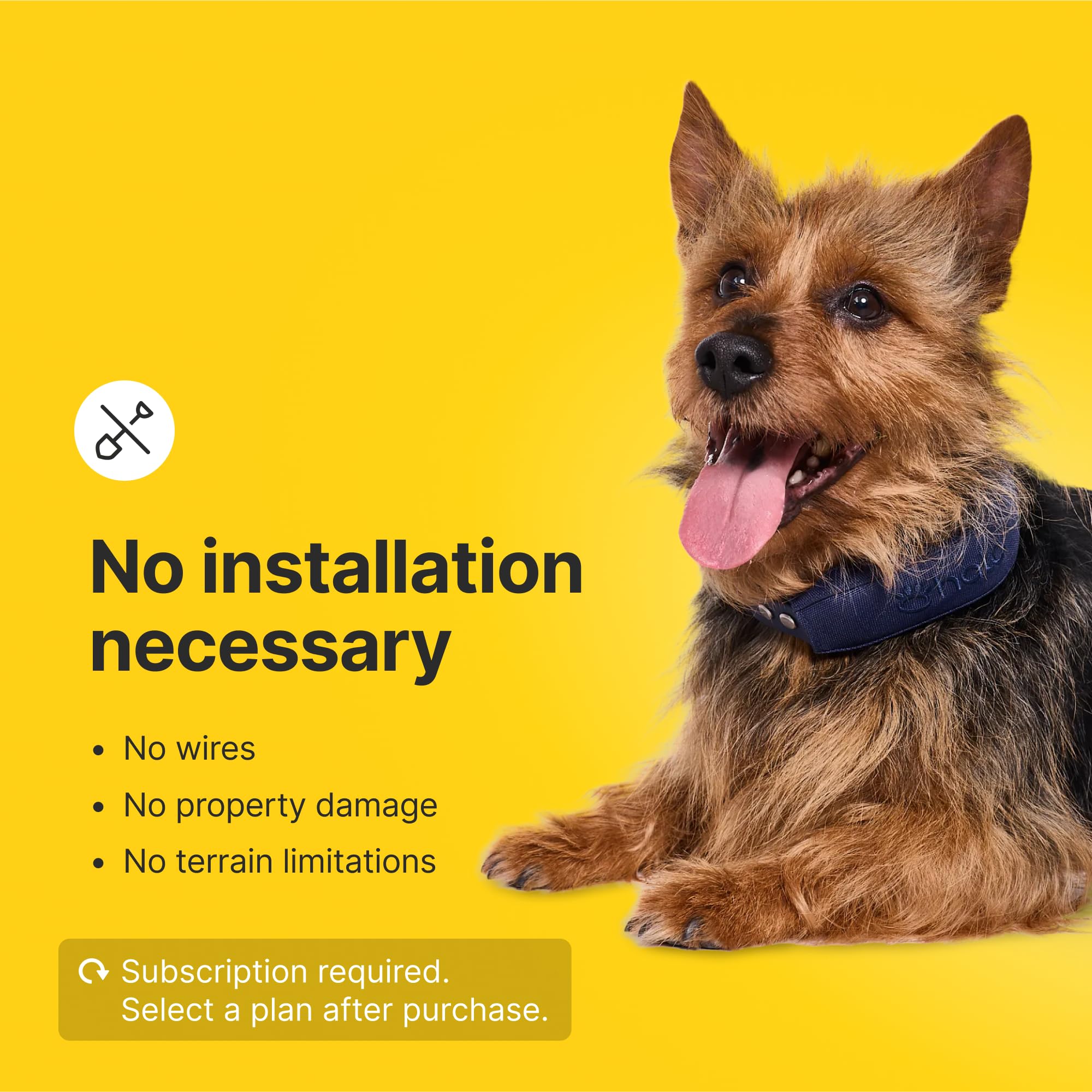 Halo Collar 4, All New Gps Wireless Dog Fence & Dog Training Collar With Gps Tracker, Subscription Required, Waterproof, One Siz