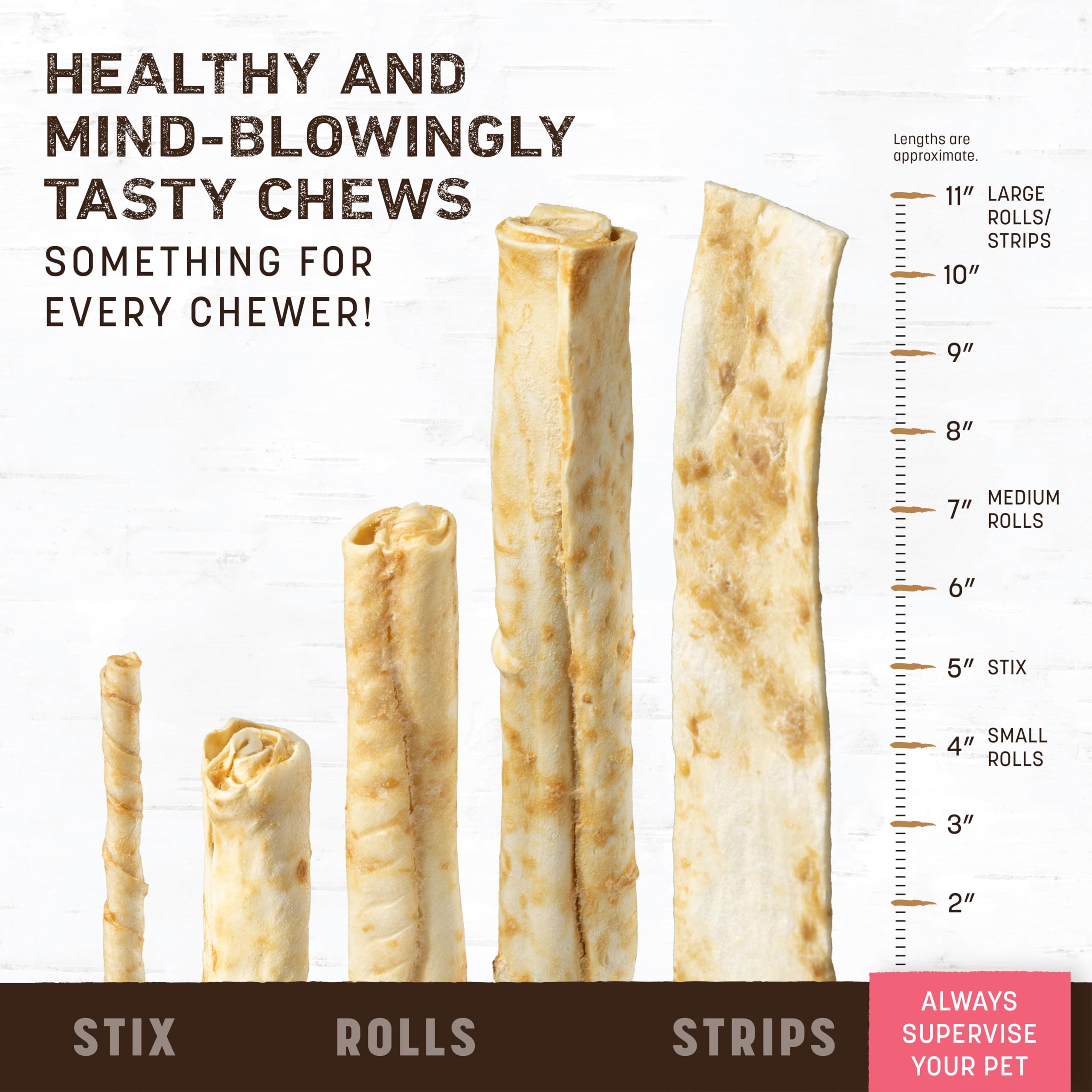 Earth Animal No Hide Salmon Dog Chews, Rawhide Free, Long Lasting, 2 Count (Pack of 3), Ideal for Large Aggressive Chewers