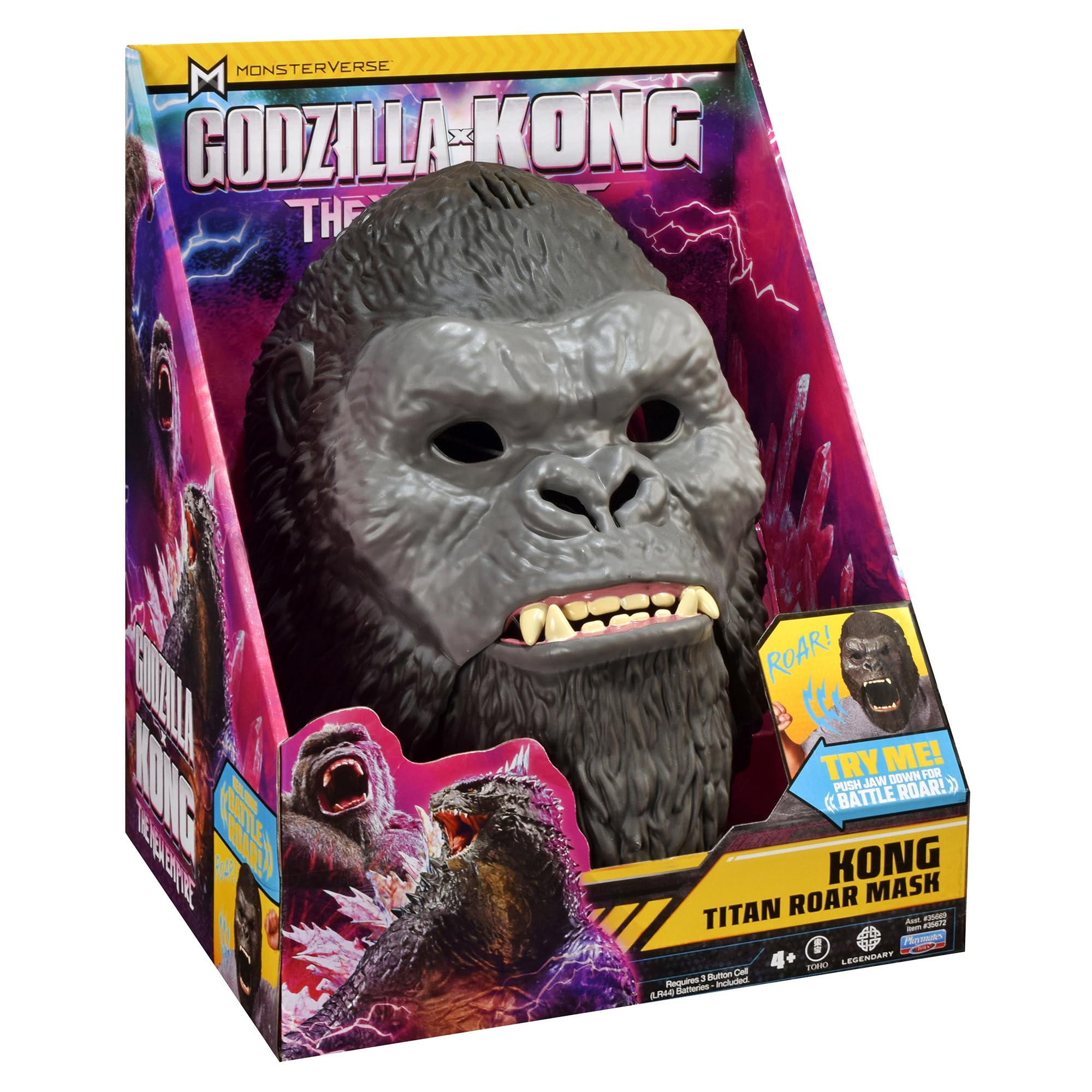 Godzilla X Kong Kong Interactive Mask By Playmates Toys