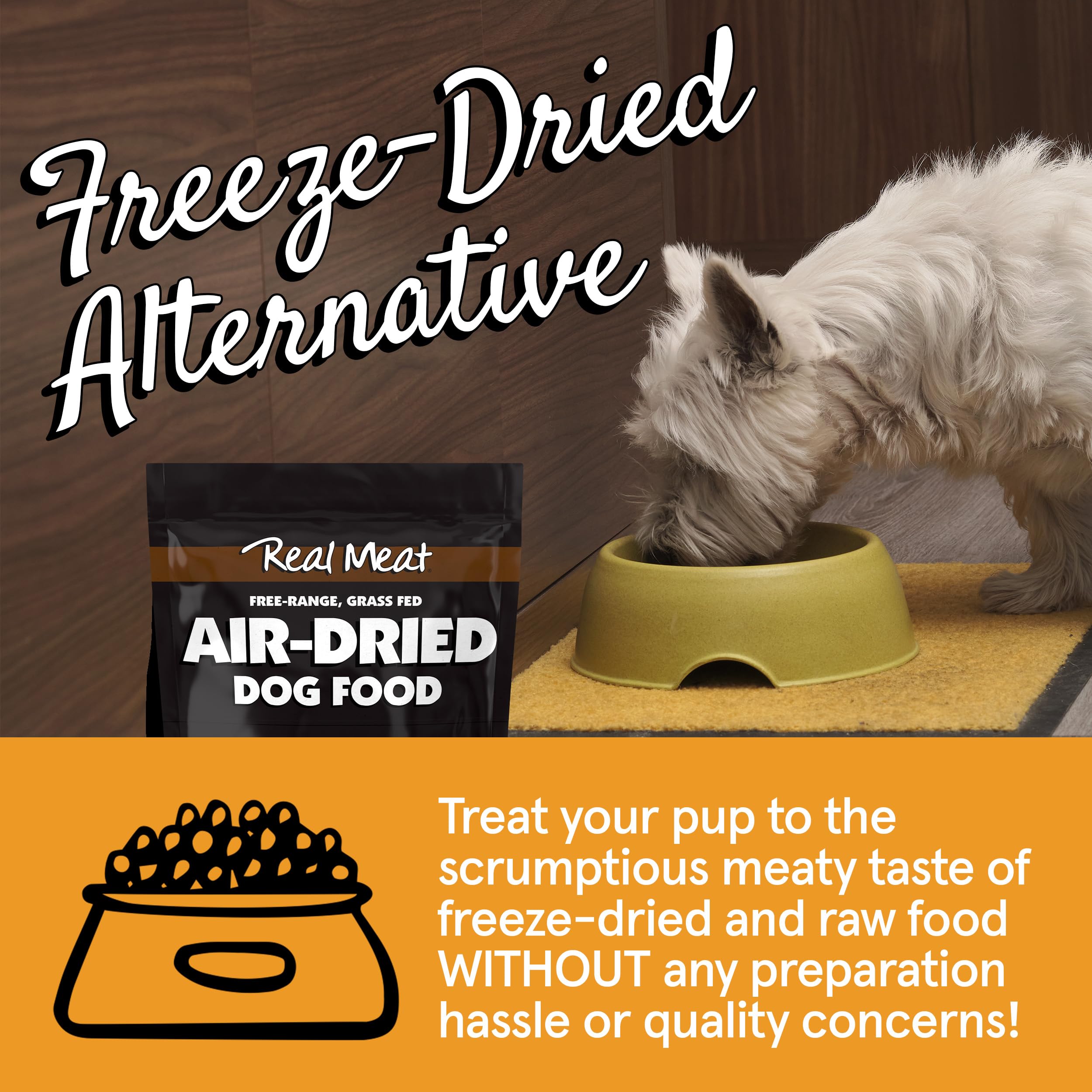 TRMC Real Meat Air-Dried Venison Dog Food 5lb