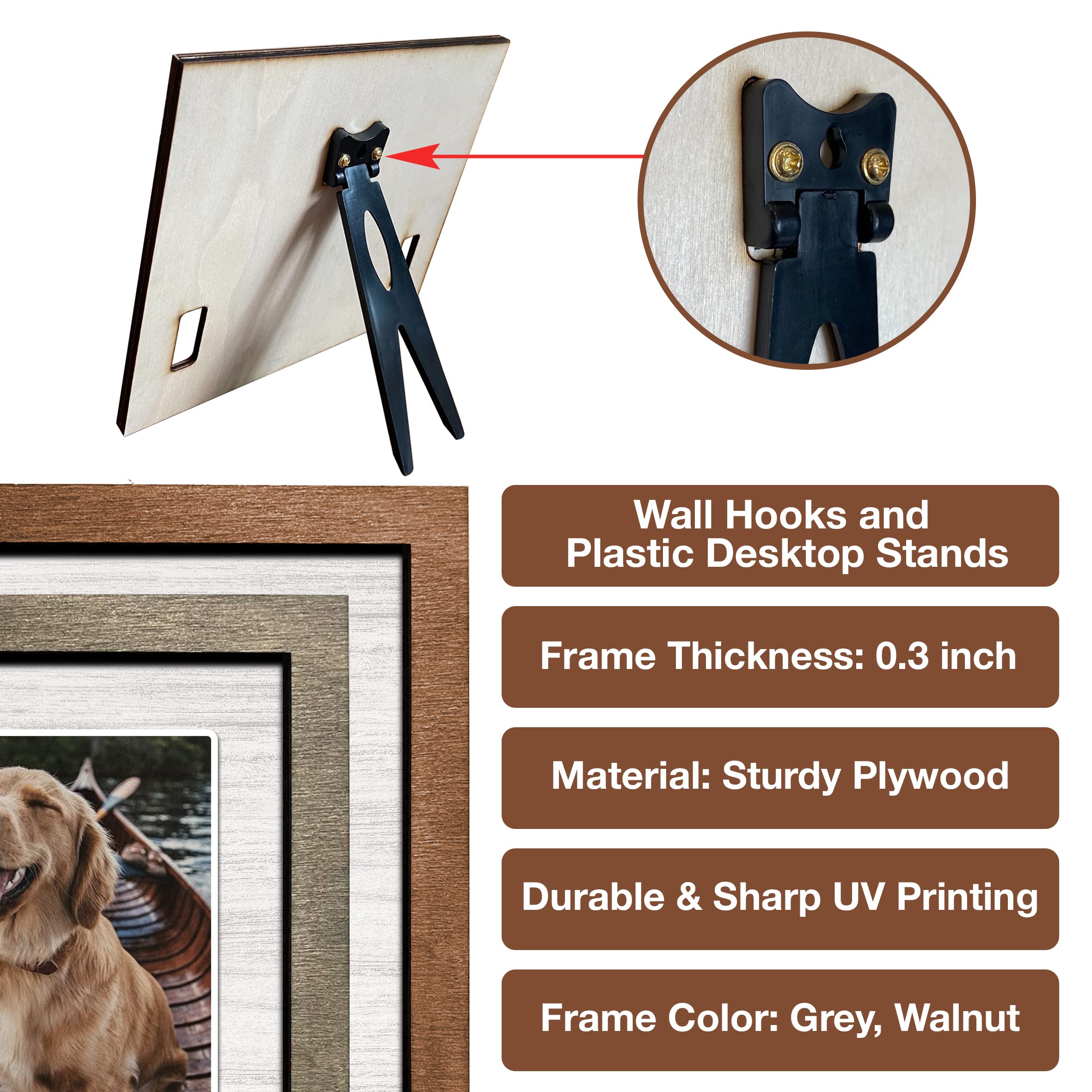Bfigift Customized Dog Collar Frame Memorial Pet Loss Sign For Dogs Lovers Gifts With Heartfelt Sentimental Quote For Someone Wh