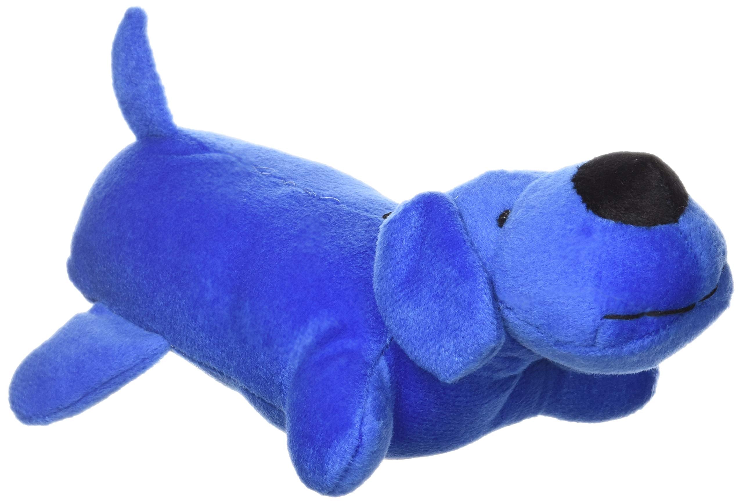 Zanies Neon Big Yelper Dog Toys, Blue, 7''