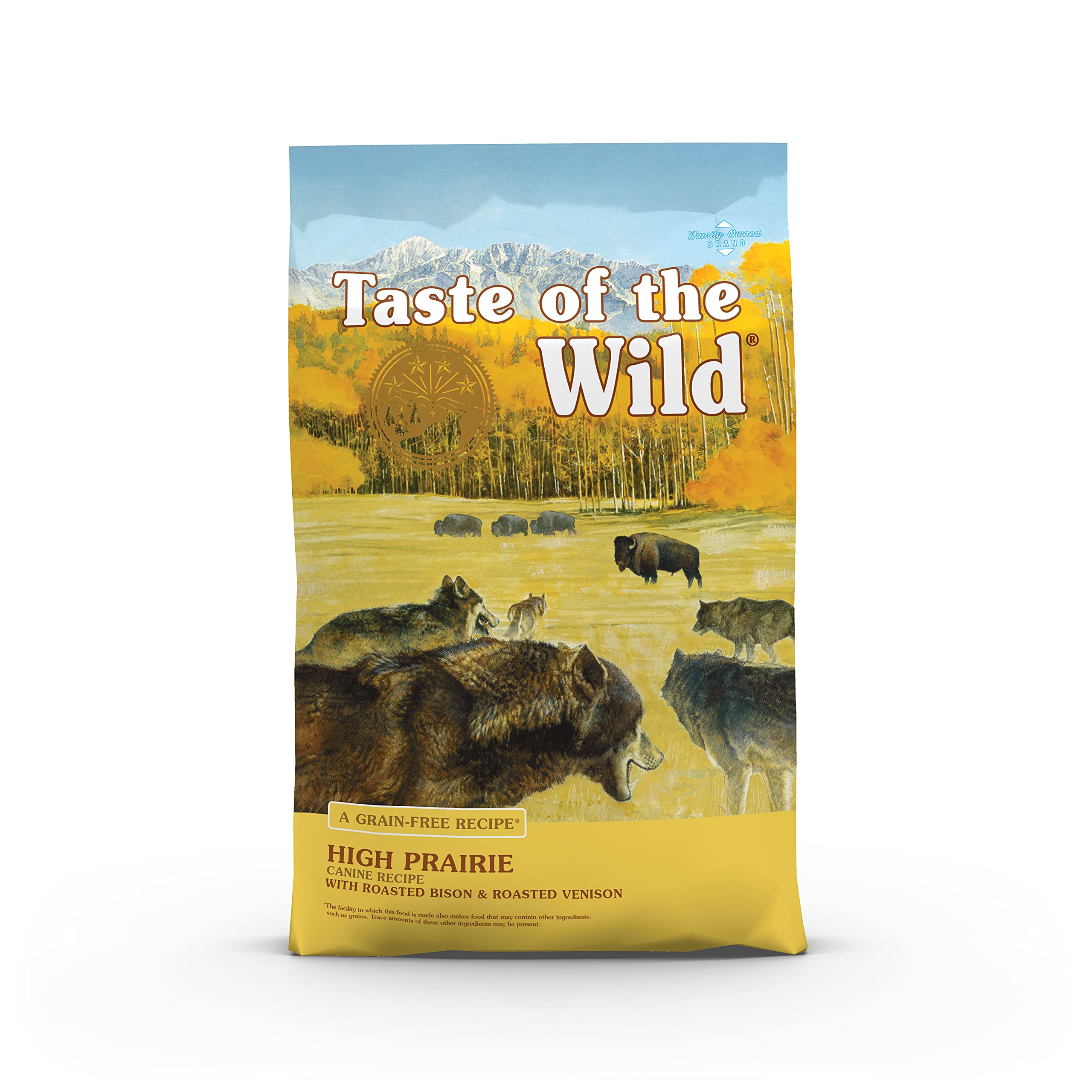 Taste of the Wild, Dry Dog Food High Prairie Canine Formula with Roasted Bison and Venison, 80 Ounce