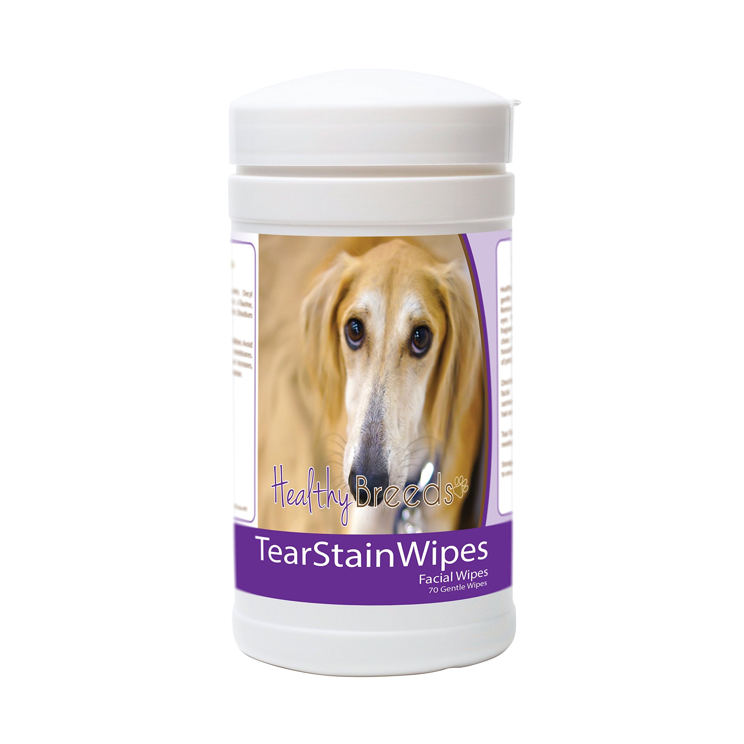 Healthy Breeds Sloughi Tear Stain Wipes 70 Count