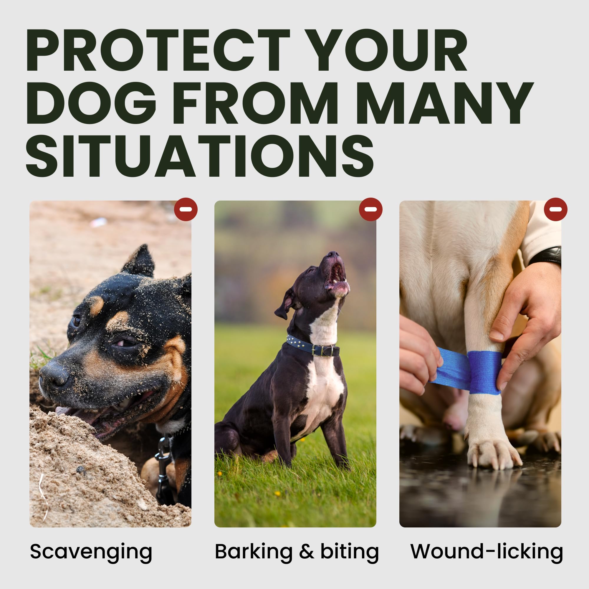 BRONZEDOG Wire Dog Muzzle German Shepherd for Medium Large Dogs Adjustable Durable Metal Basket for Biting Chewing Barking (XL)