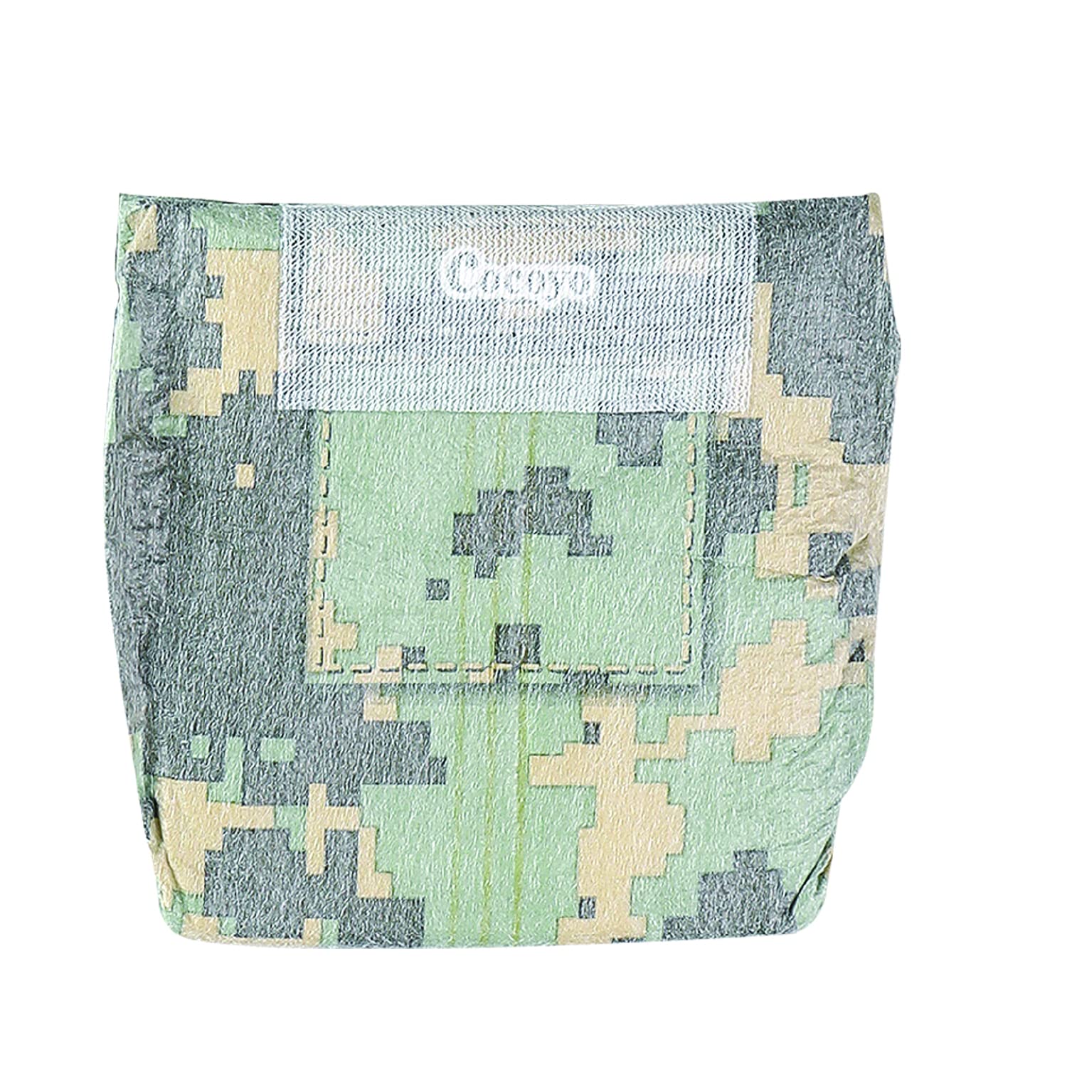 Cocoyo Disposable Male Dog Wraps, Extra Small Size, 84 Count, Super Absorbent, Breathable, Wetness Indicator Green